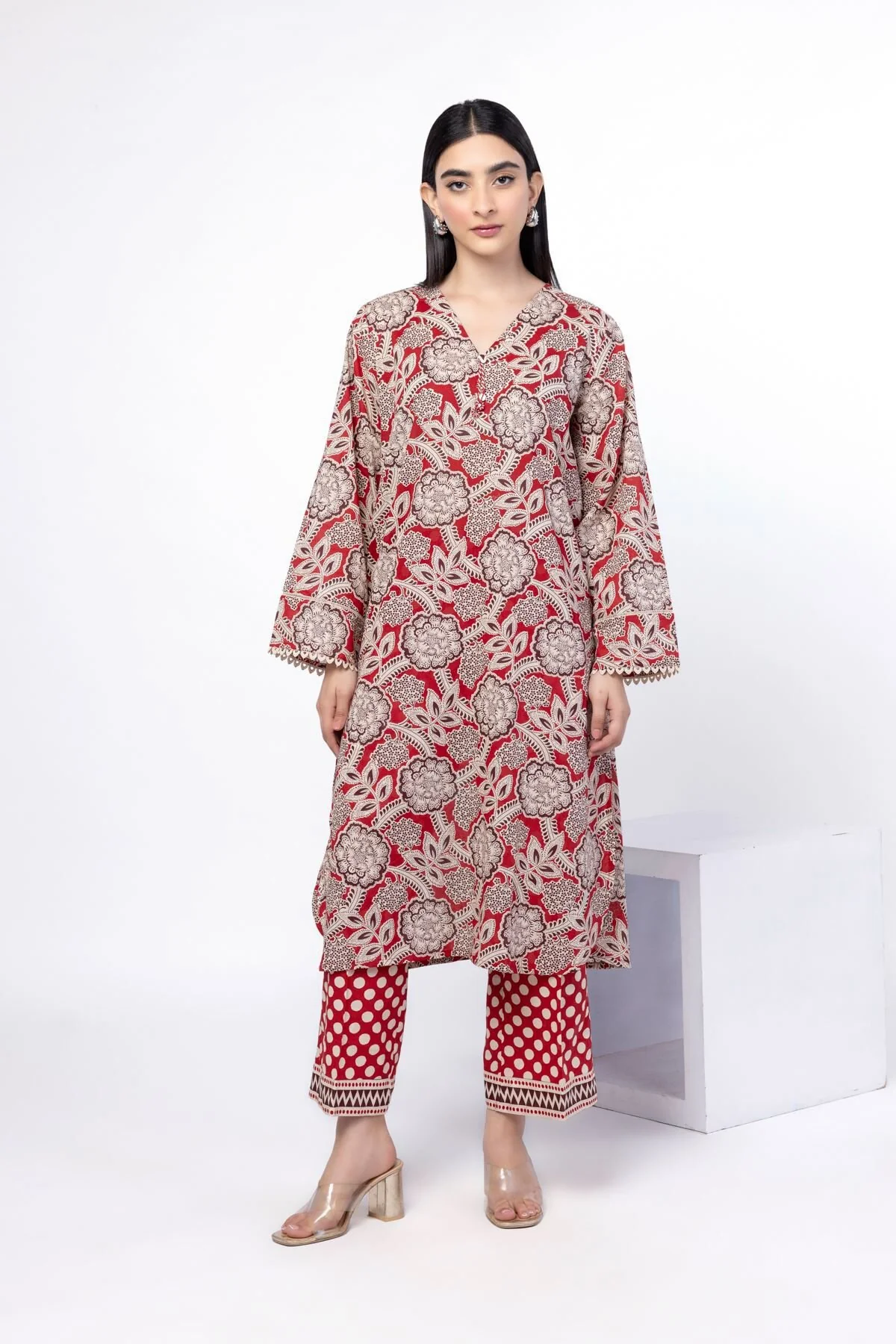 Khaadi SSY1151B Fabrics 2 Piece Top and Bottom 2025