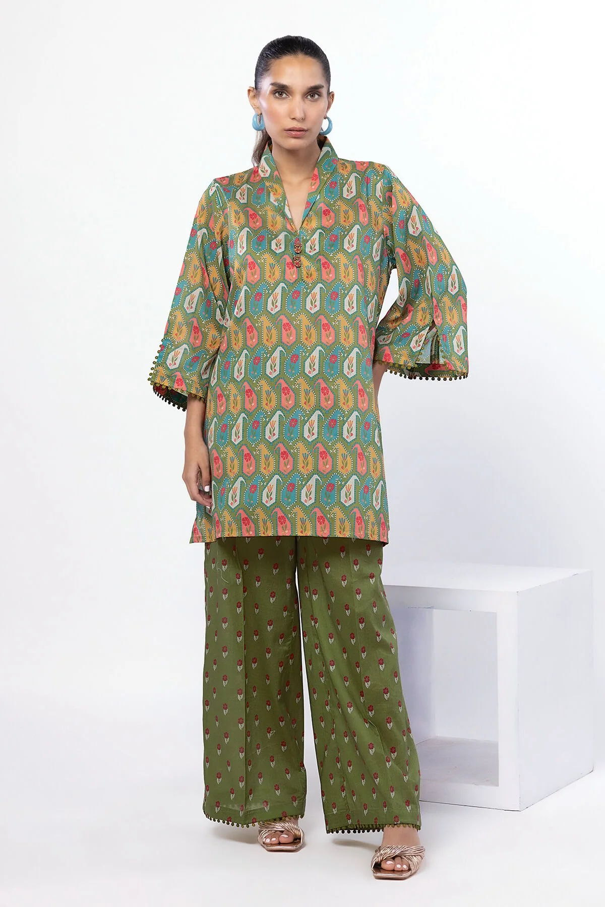 Khaadi SSY2500A Fabrics 2 Piece Top and Bottom 2025