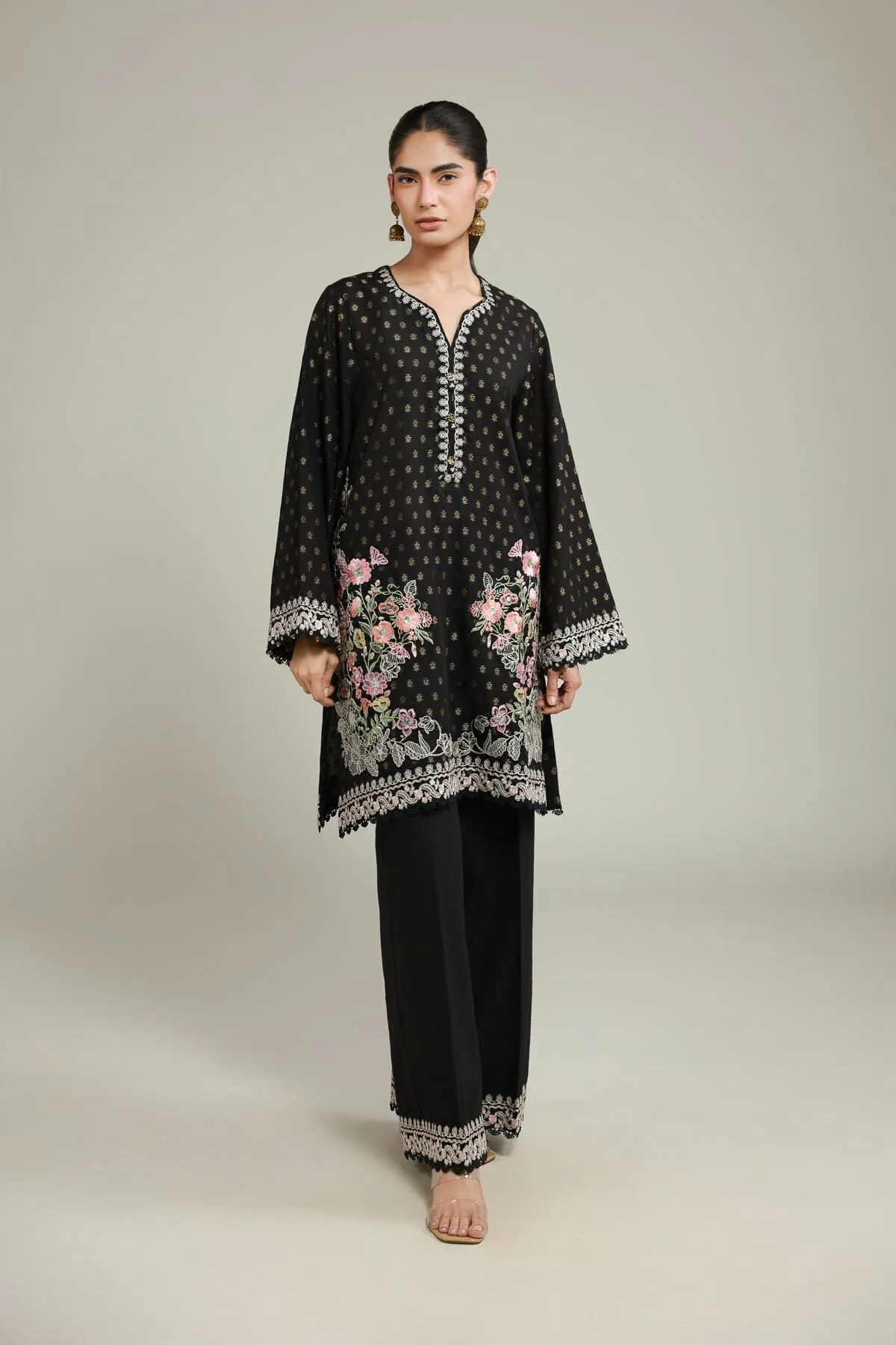Khaadi T-A113-26-101EI2-VG_MULTI Monochrome Edit 2026