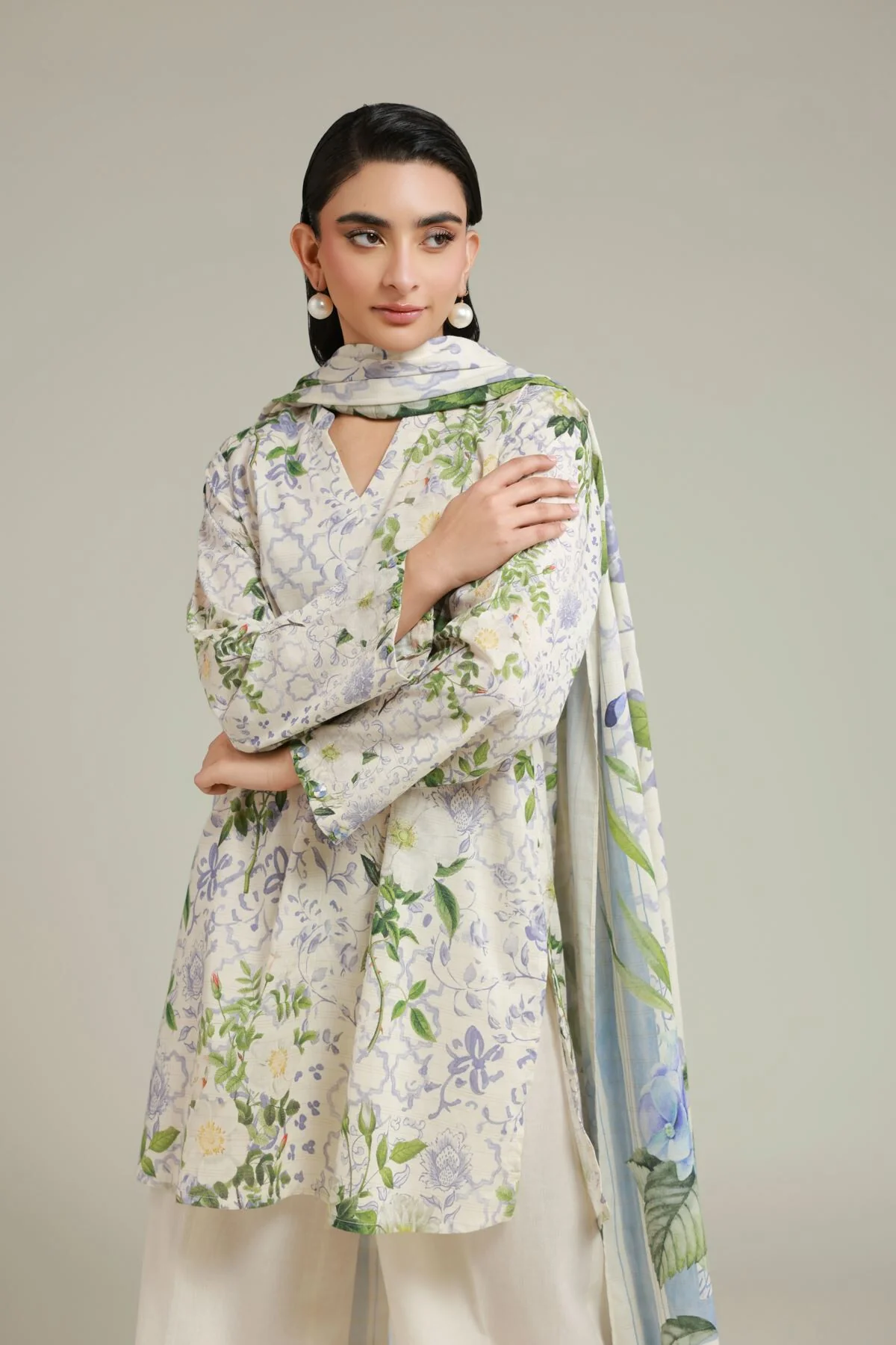 Khaadi T-A22-26-103FC1 3 Piece Spring Summer Collection 2026