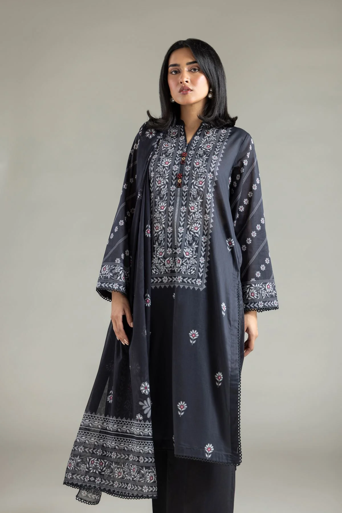 Khaadi T-A22-26-115FE1 3 Piece Spring Summer Collection 2026 - Image 2