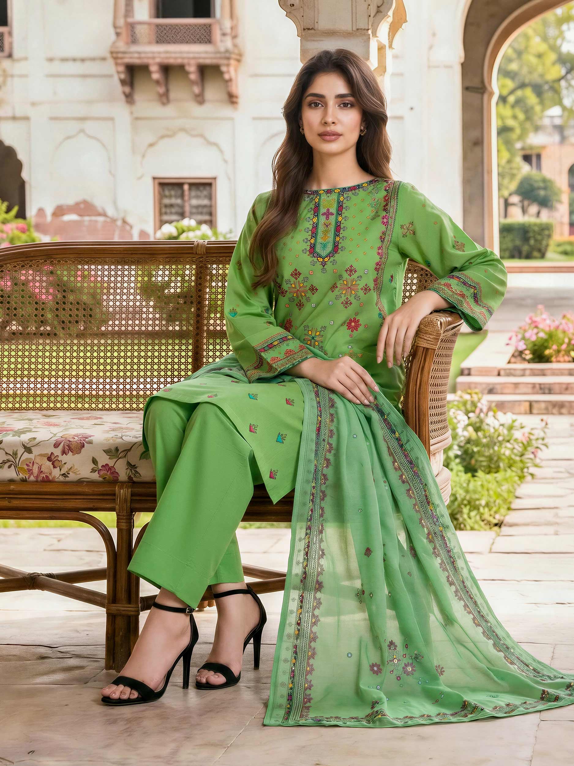 Lime Light U5062SU-3PC-227 Signature Summer Collection 2026 - Image 2