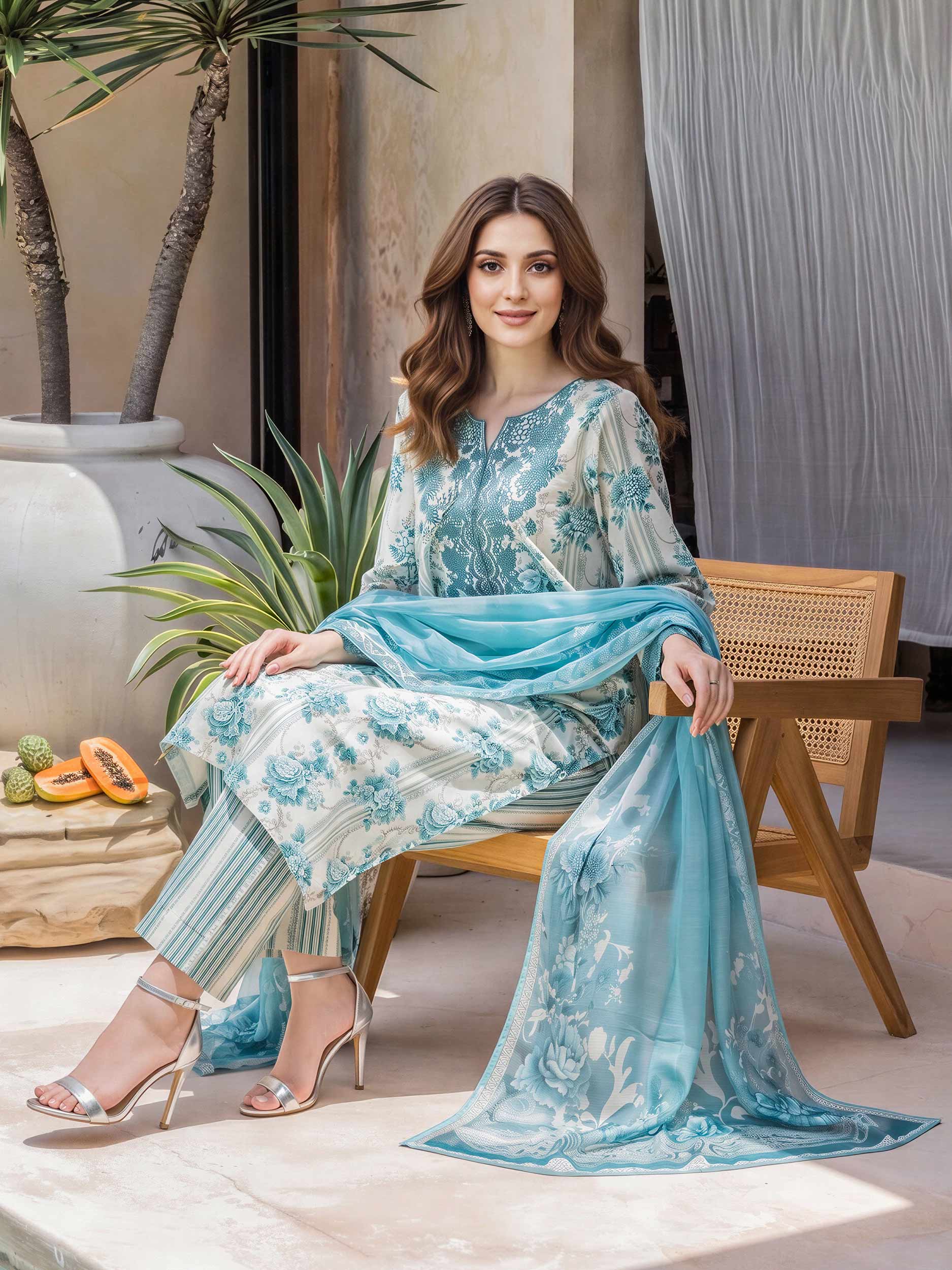 Lime Light U5116SU-3PC-143 Signature Summer Collection 2026 - Image 2
