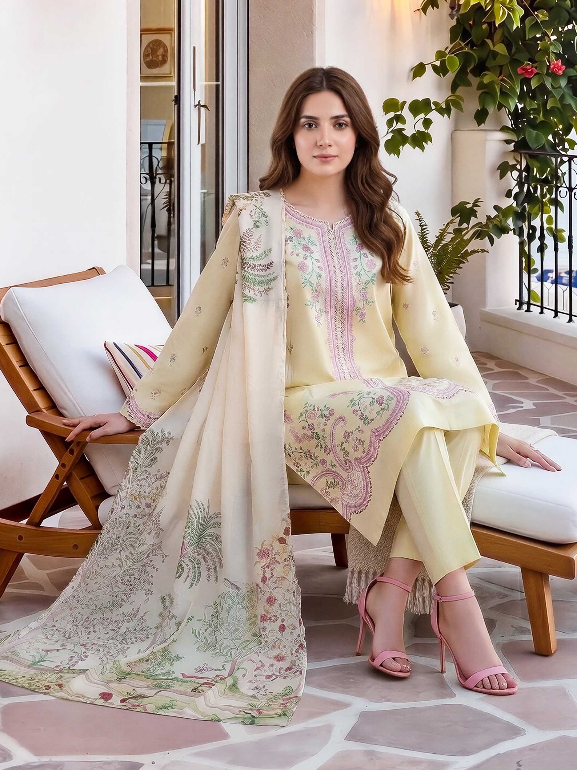 Lime Light U5209SU-3PC-374 Signature Summer Collection 2026 - Image 2