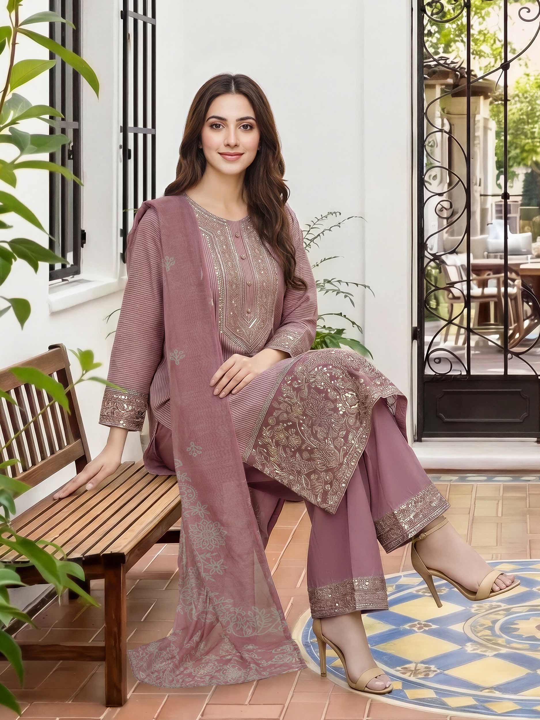 Lime Light U5215SU-3PC-582 Signature Summer Collection 2026 - Image 2