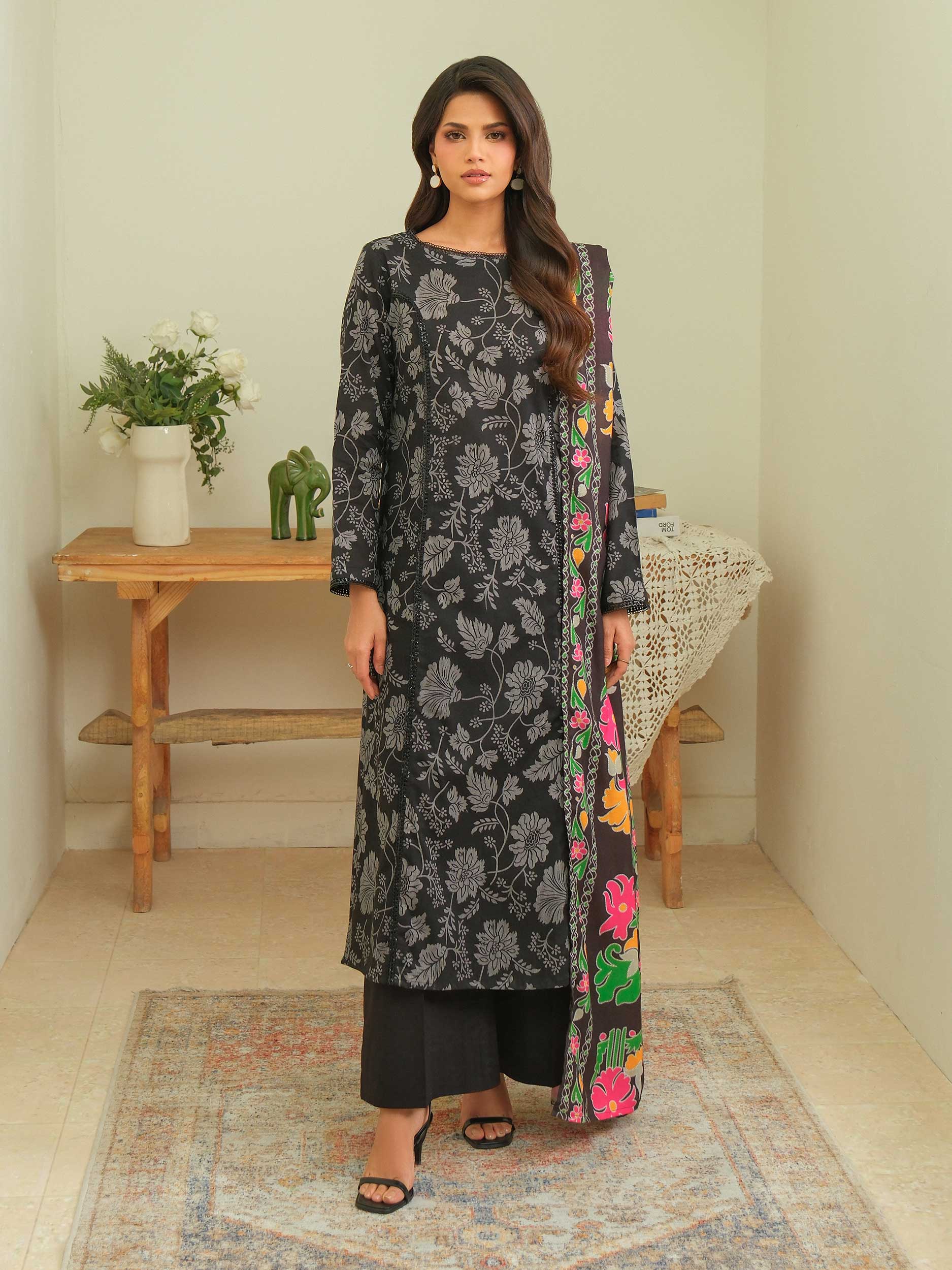 Limelight U4551SD-2PC-034 Printed Winter Collection 2025