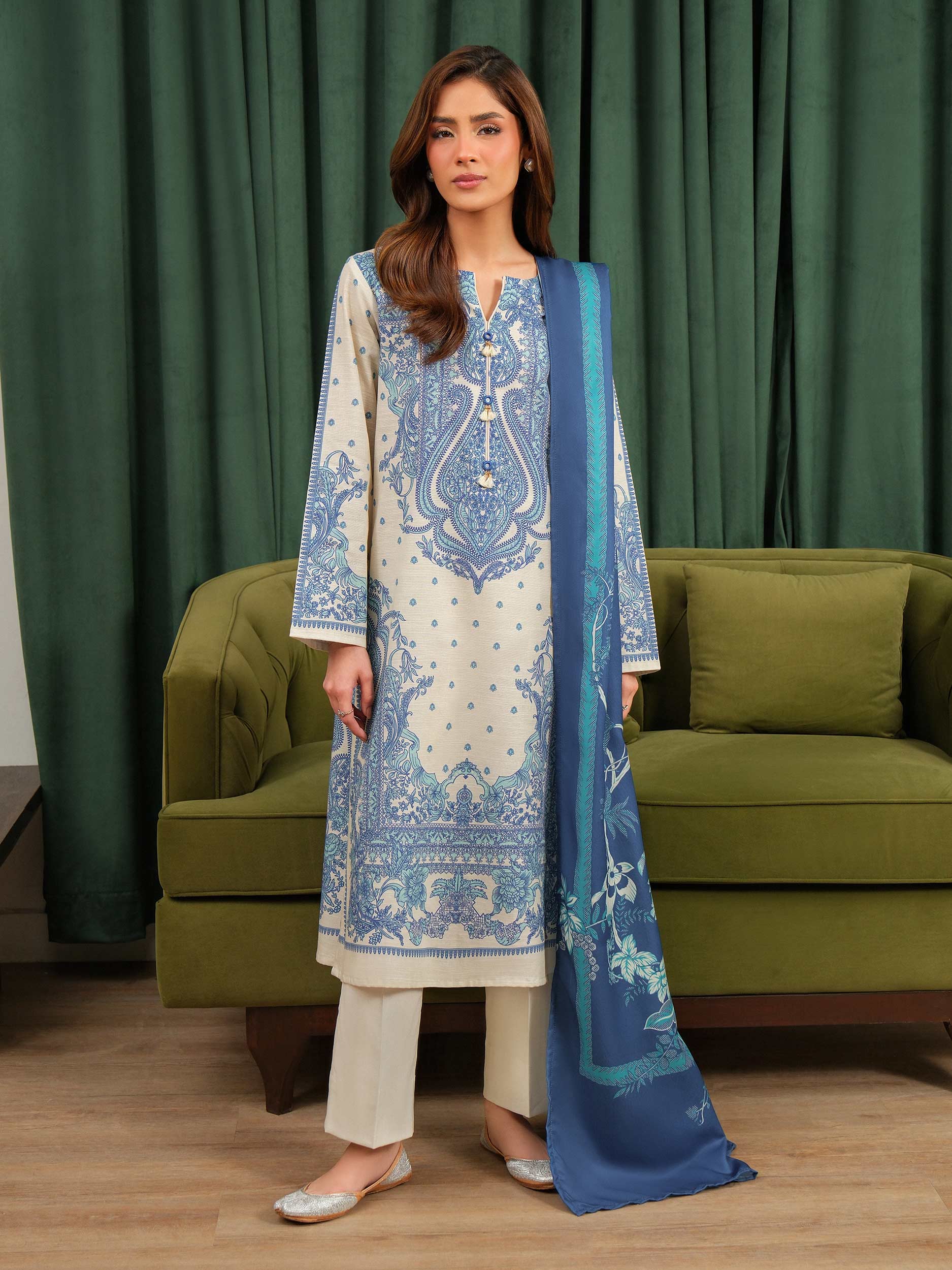 Limelight U4682SD-2PC-014 Printed Winter Collection 2025