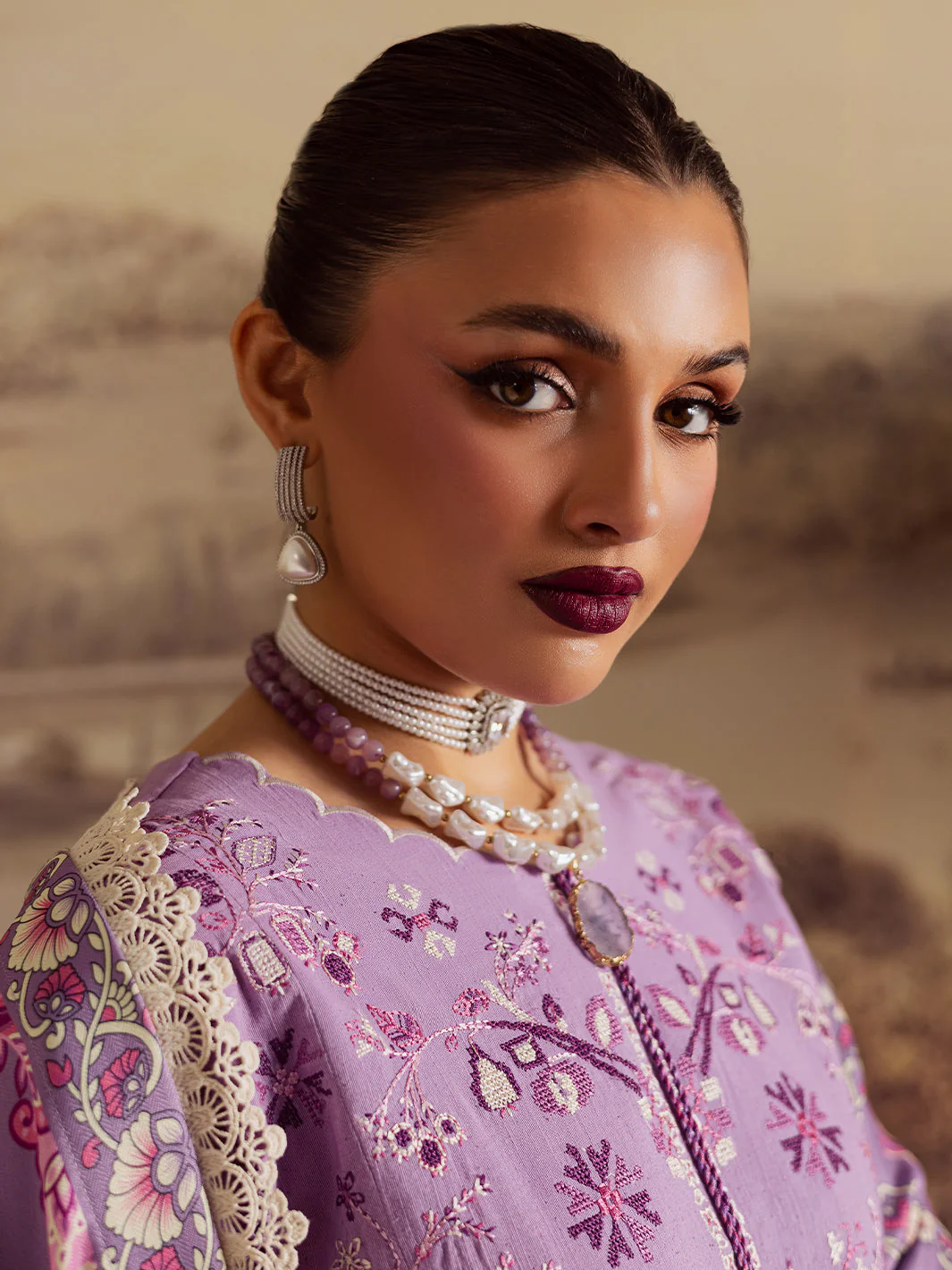 Mahnur  NK - 11 | 3 PC KHADDAR Winter Collection 2025 - Image 2