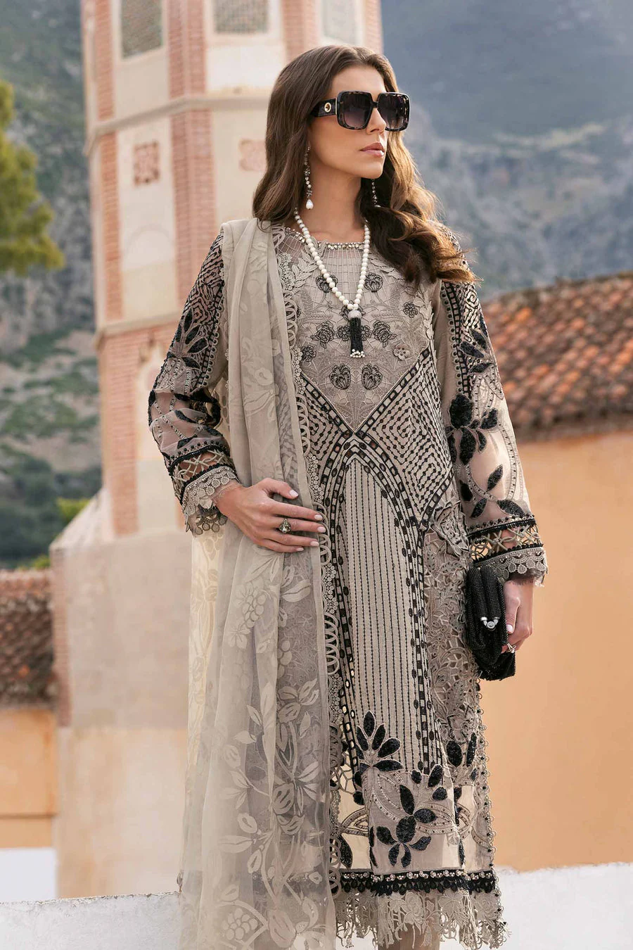 Maria B D-2510-B  Lawn 2025 - Image 2