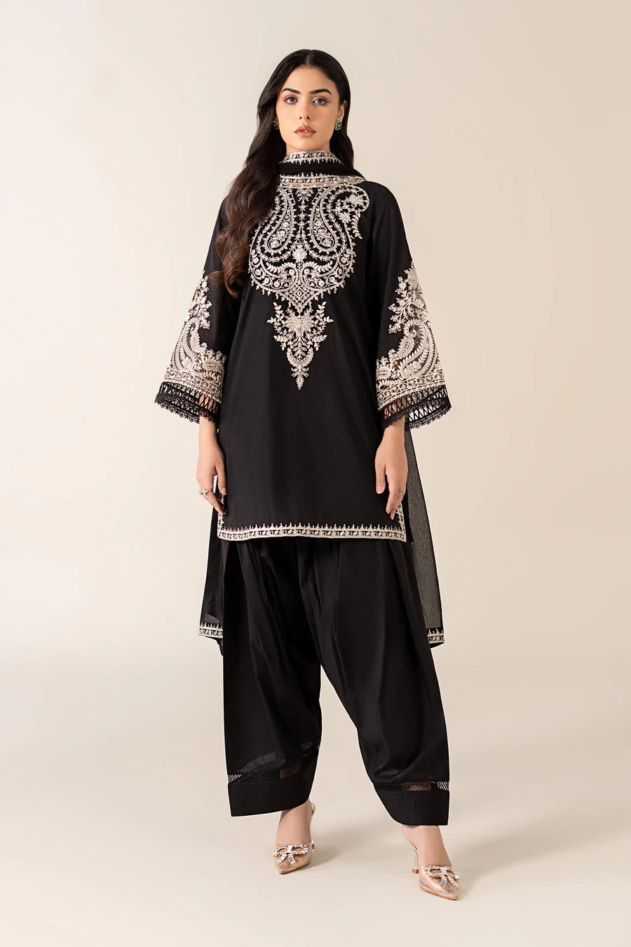 Maria B DMN2512-ESM-BLK Monochrome Cllection 2025