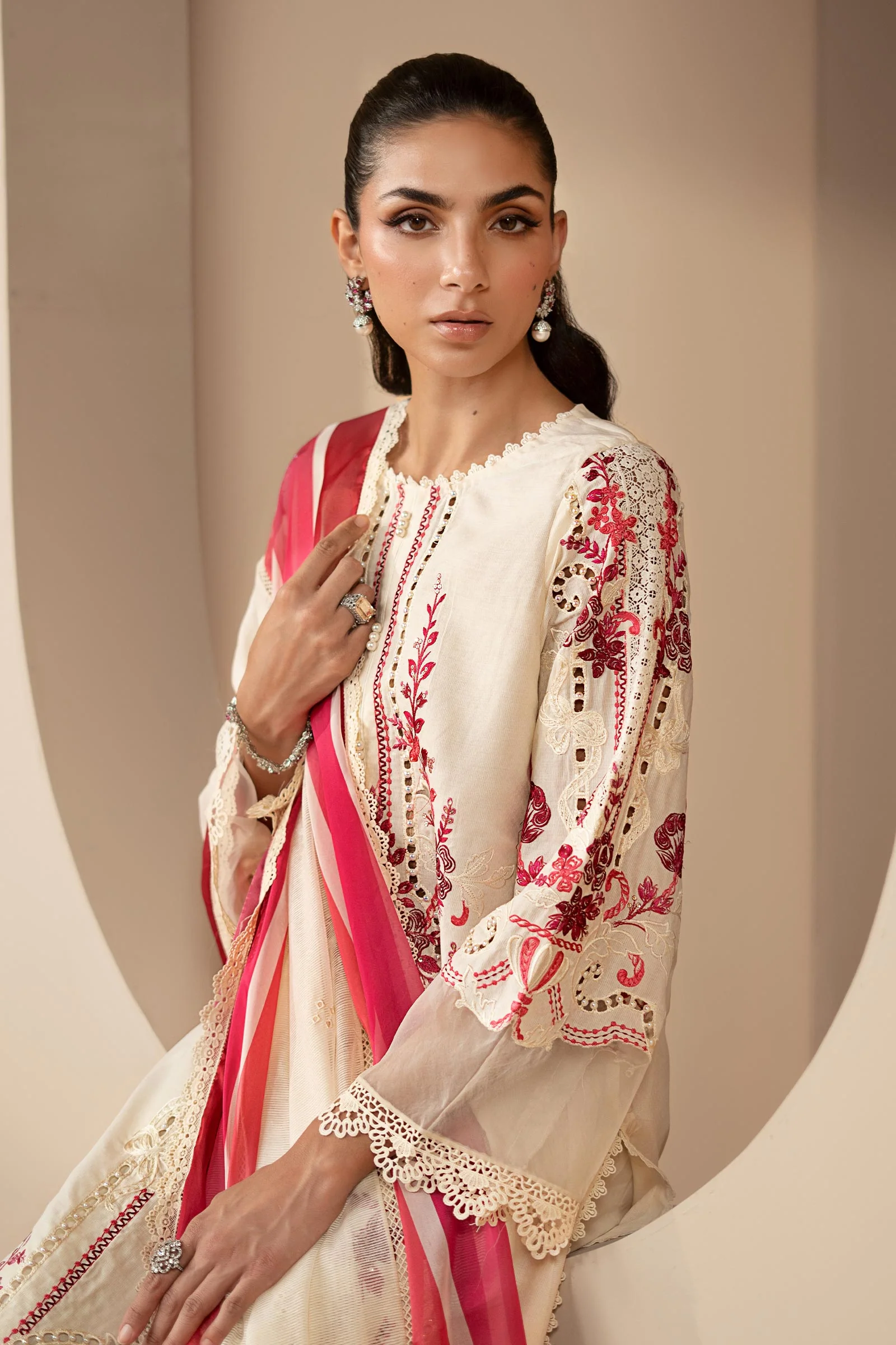 Maria B DS-2609-A Eid Collection 2026 - Image 2