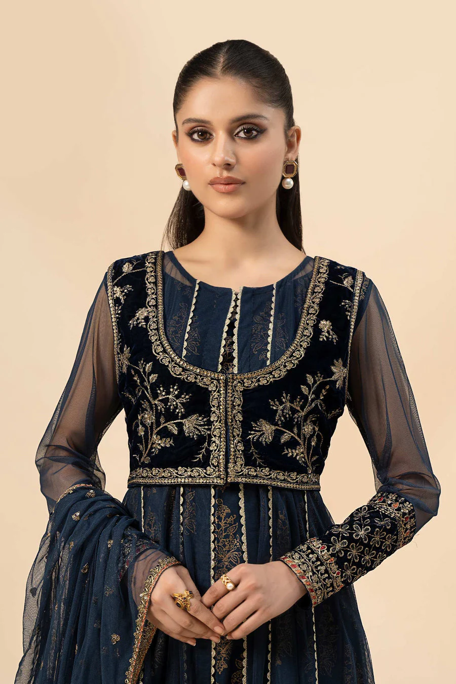 Maria B DW-W24-151 Casual Pret 2024 - Image 2