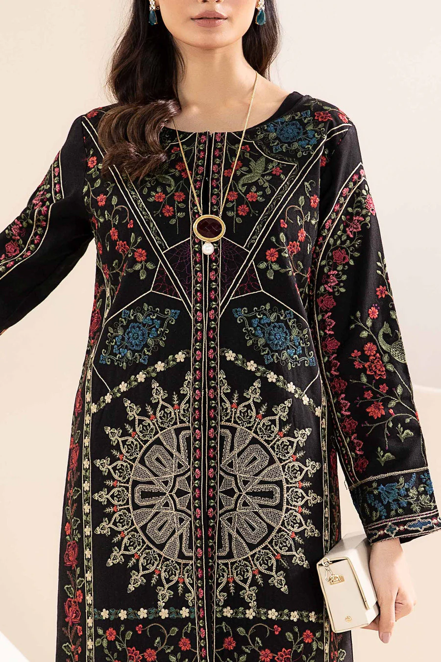 Maria B DW-W24-157 Casual Pret 2024 - Image 2