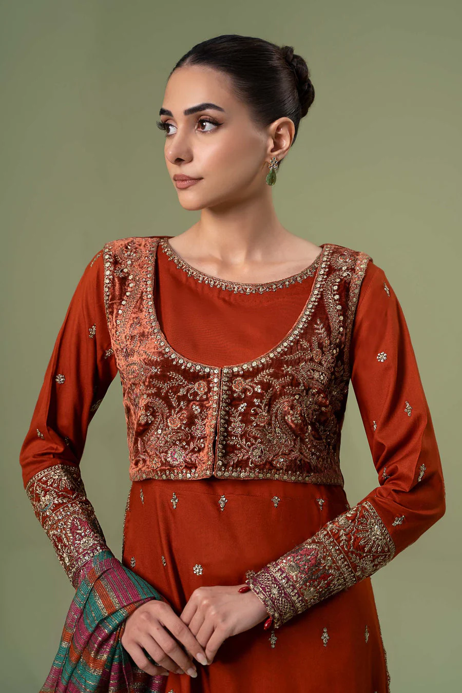 Maria B DW-W24-67 Casual Pret 2024 - Image 2