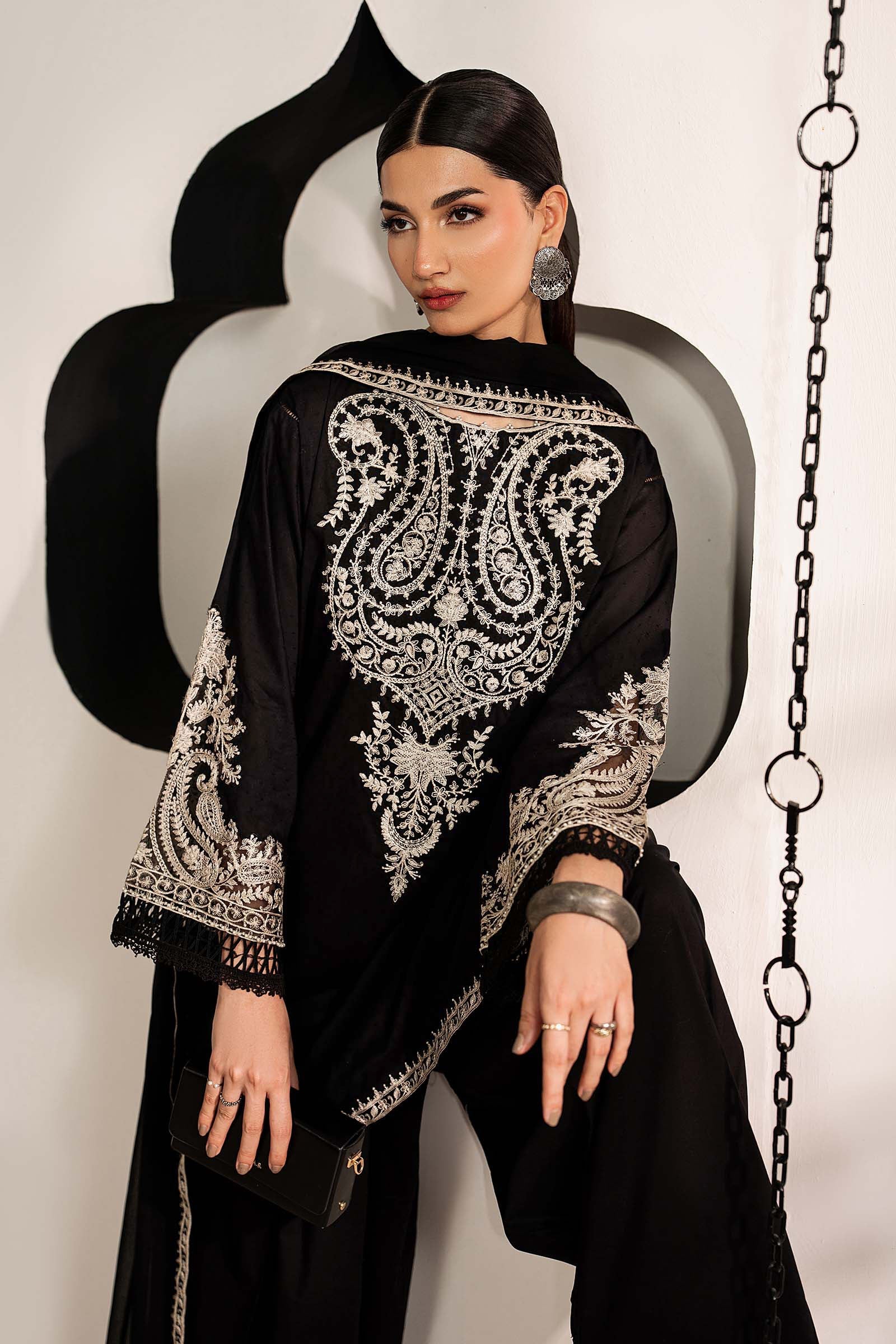 Maria B DWMN 2612R1 Monochrome Collection 2026 - Image 2