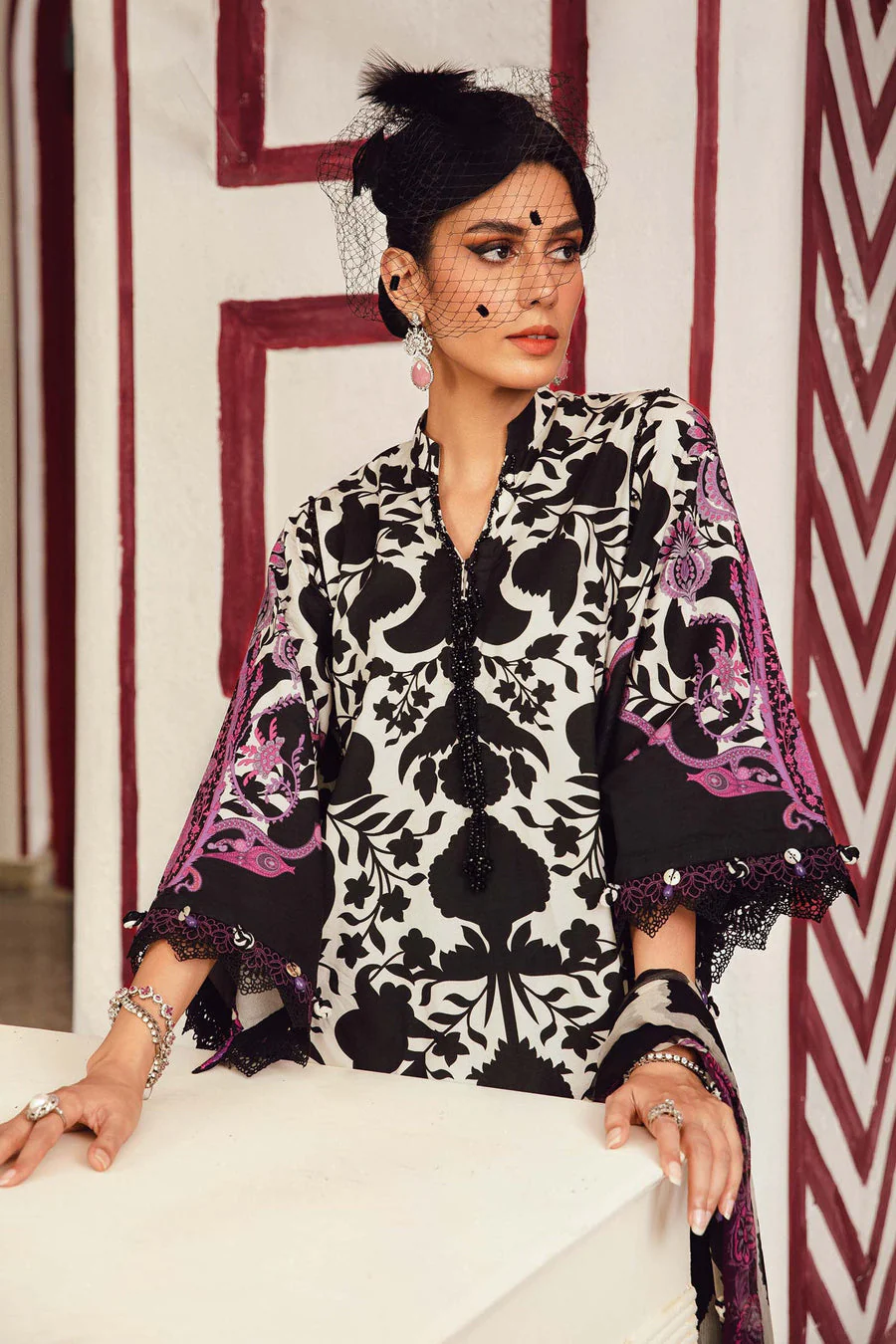 Maria B MPT-2704-B Mprint Fall Collection 2025 - Image 2
