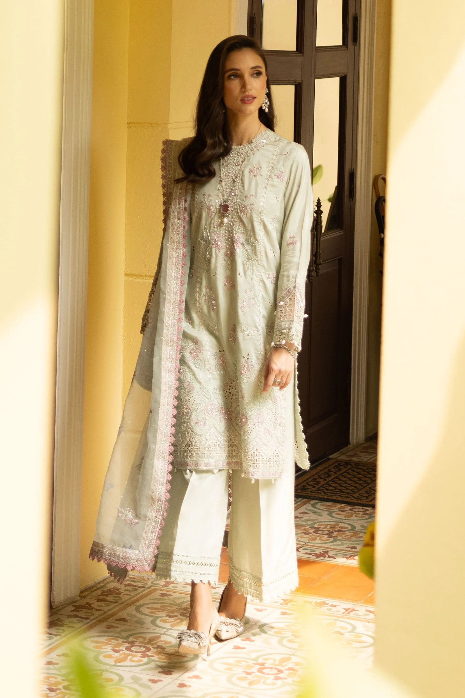 Maria B SF-EF26-20 Green  Eid Ki Tayariaan Kahaniyan 2026
