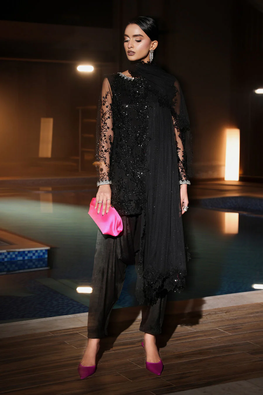 Maria B SFW2572-ESM-BLK M Gold 2026