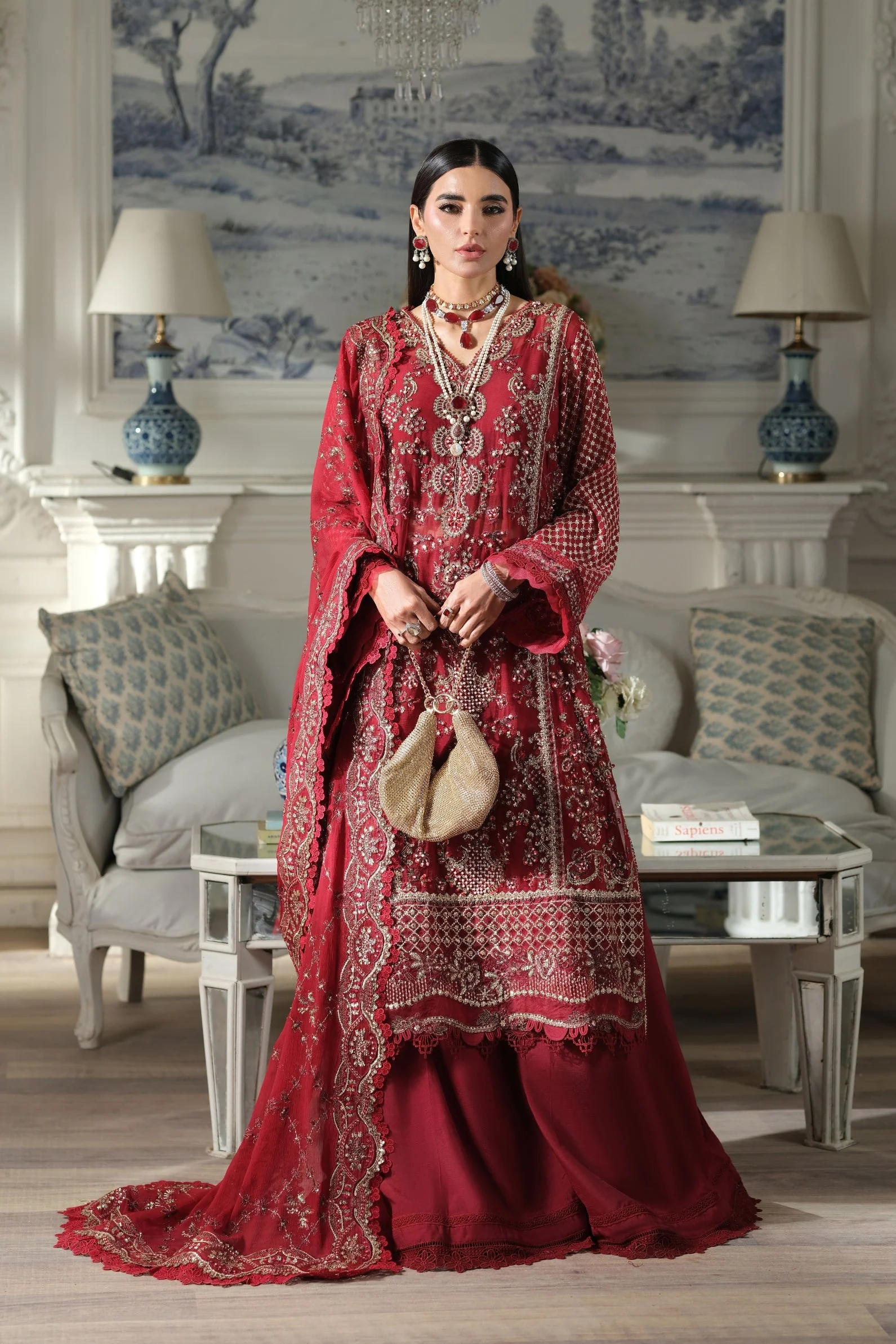 Maryum Hussain Sahil Meer Chiffon Collection 2026