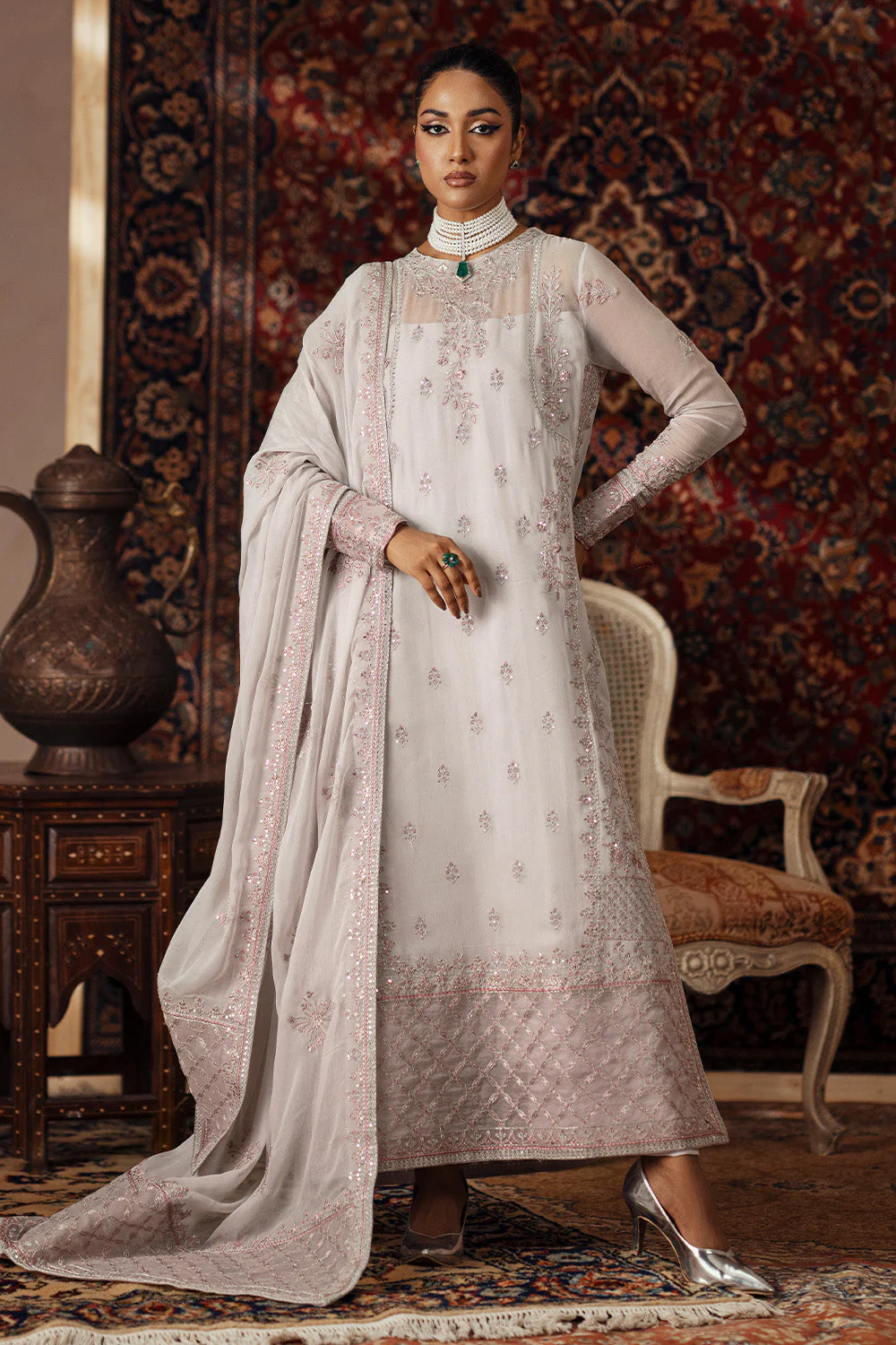 Maryum N Maria Adama - FSU5631 Azal Luxury Chiffon Collection 2025