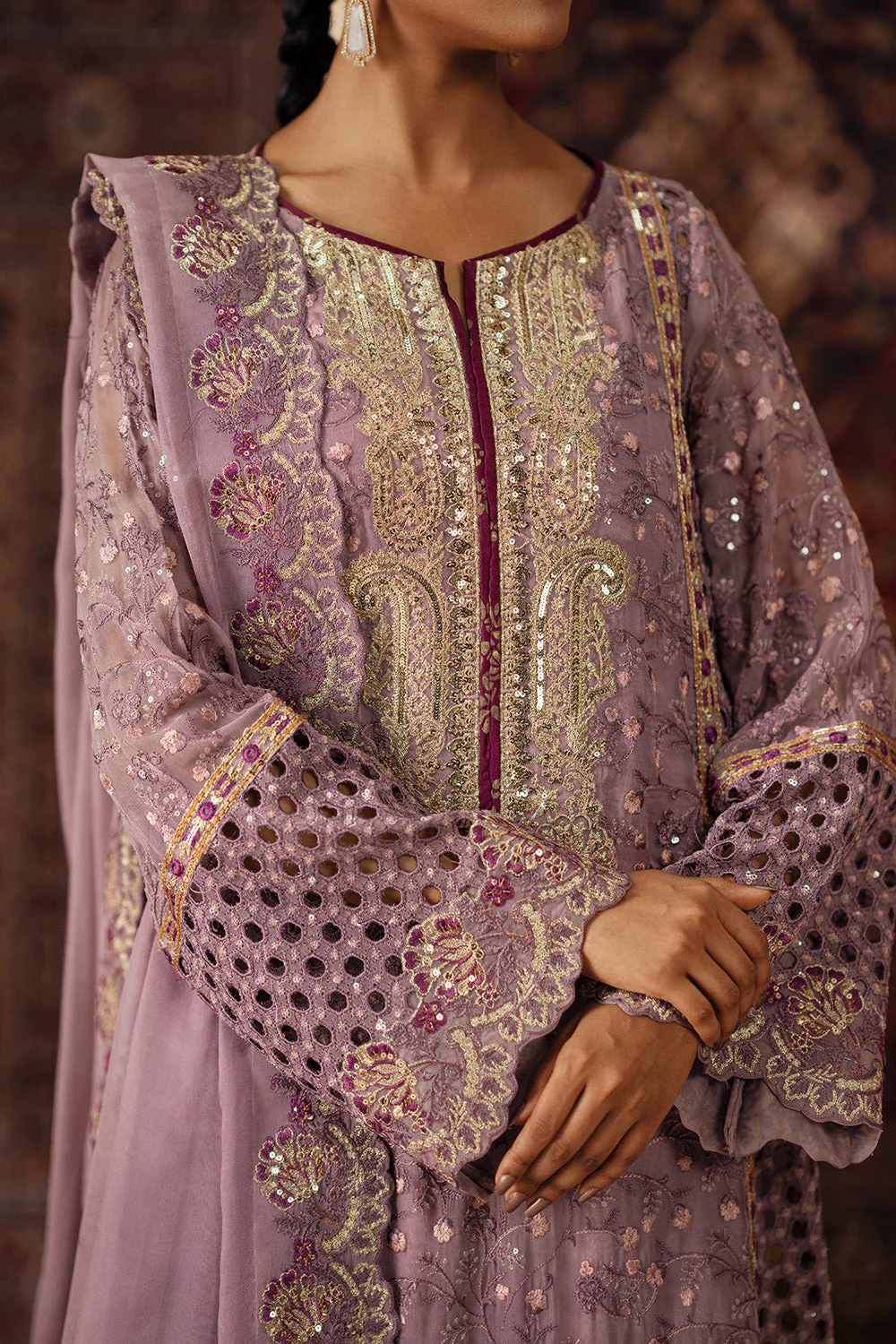 Maryum N Maria Aliza - FSU5633 Azal Luxury Chiffon Collection 2025 - Image 2