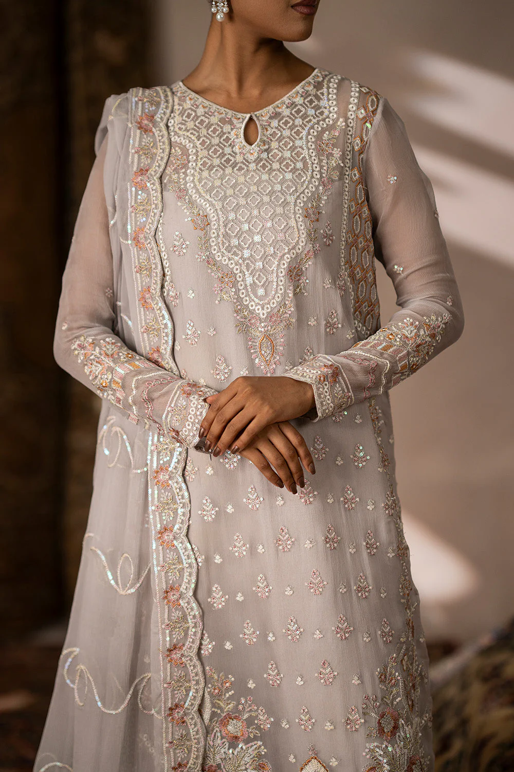 Maryum N Maria Alya - FSU5635 Azal Luxury Chiffon Collection 2025 - Image 2