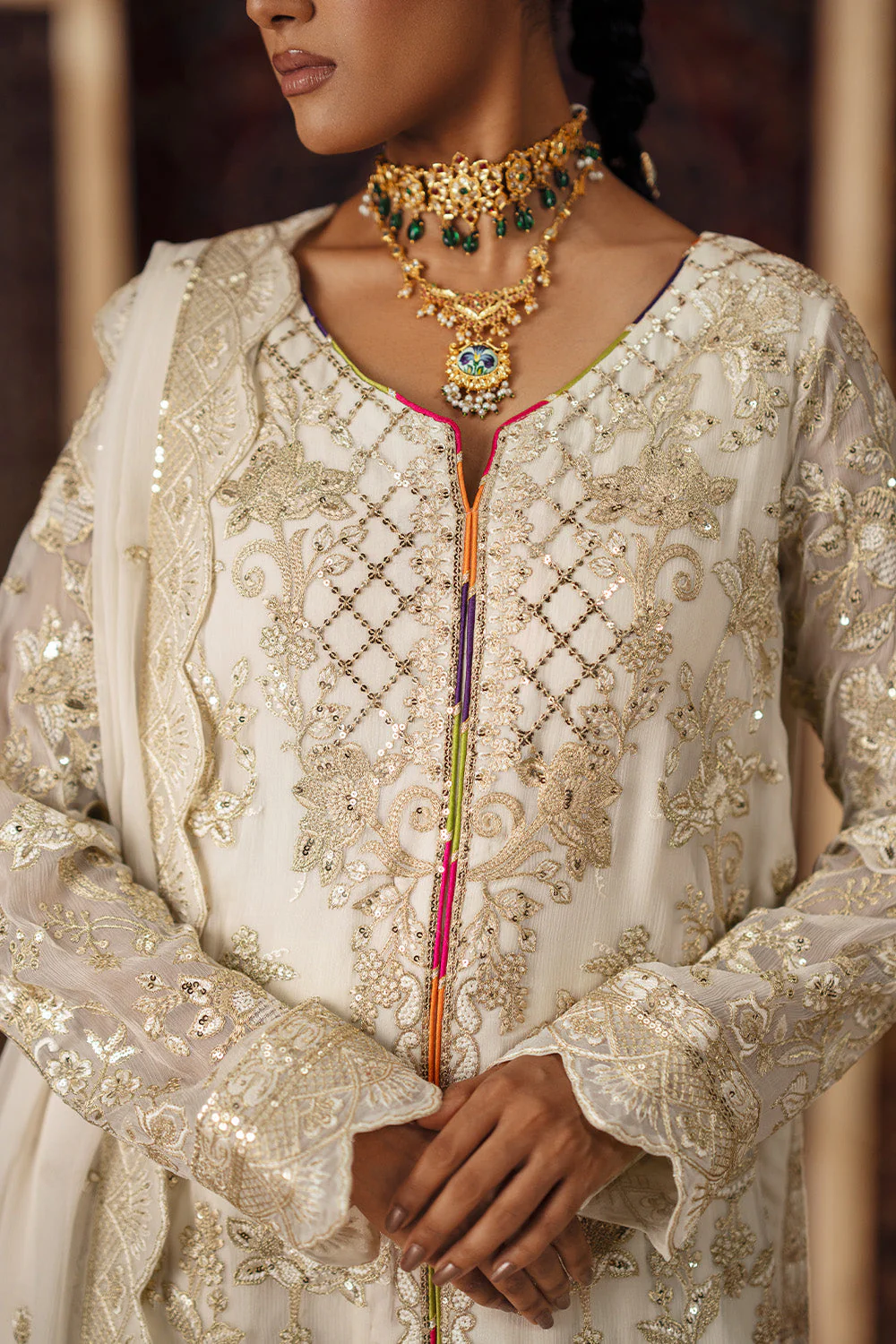 Maryum N Maria Ayala - FSU5639 Azal Luxury Chiffon Collection 2025 - Image 2