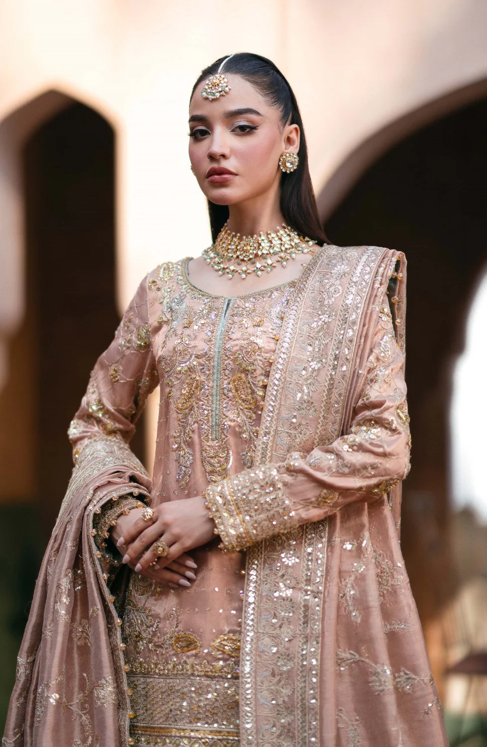 Maryum N Maria Umrao Jaan - MS40067 Gul Posh Bridal Collection 2024 - Image 2