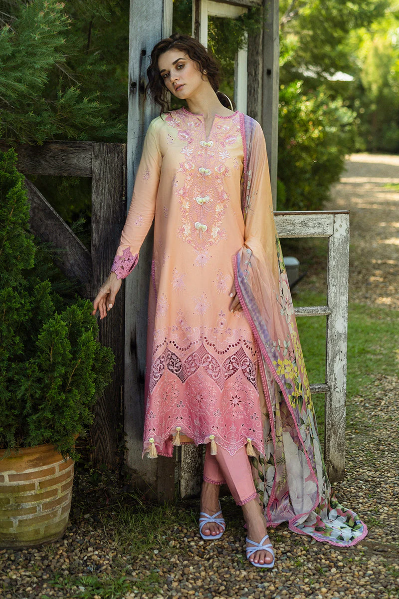 Mushq Risate Solace Ombre Chikankari 2025 - Image 2