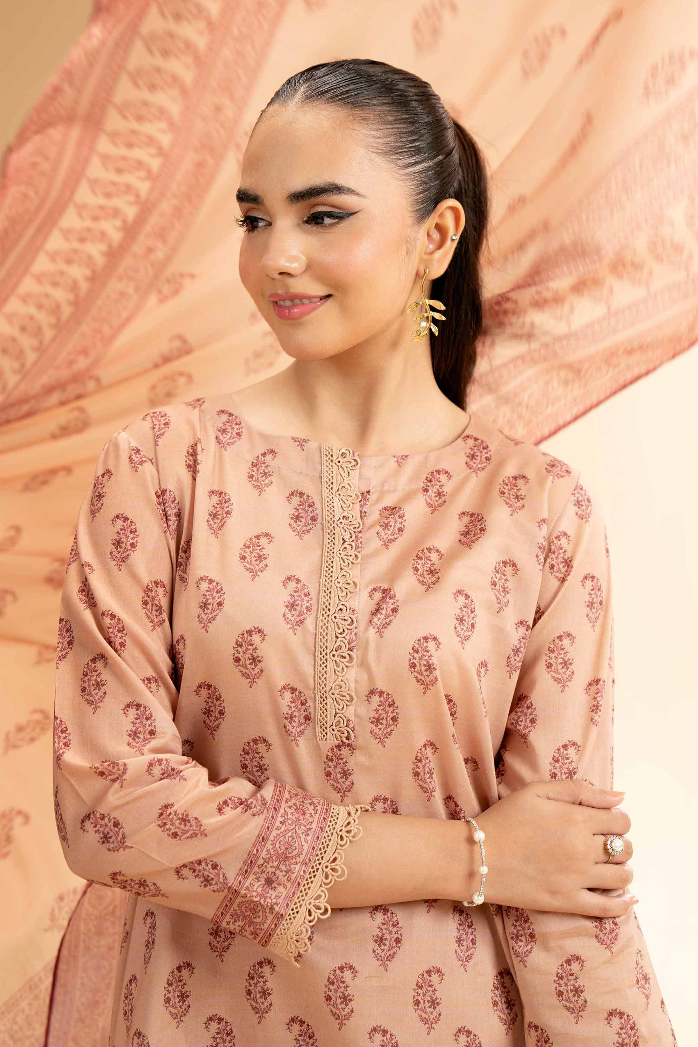 Nishat Linen 2 Piece - Digital Printed Suit - 42501522 Digital Printed Lawn Eid Edition 2025 - Image 2