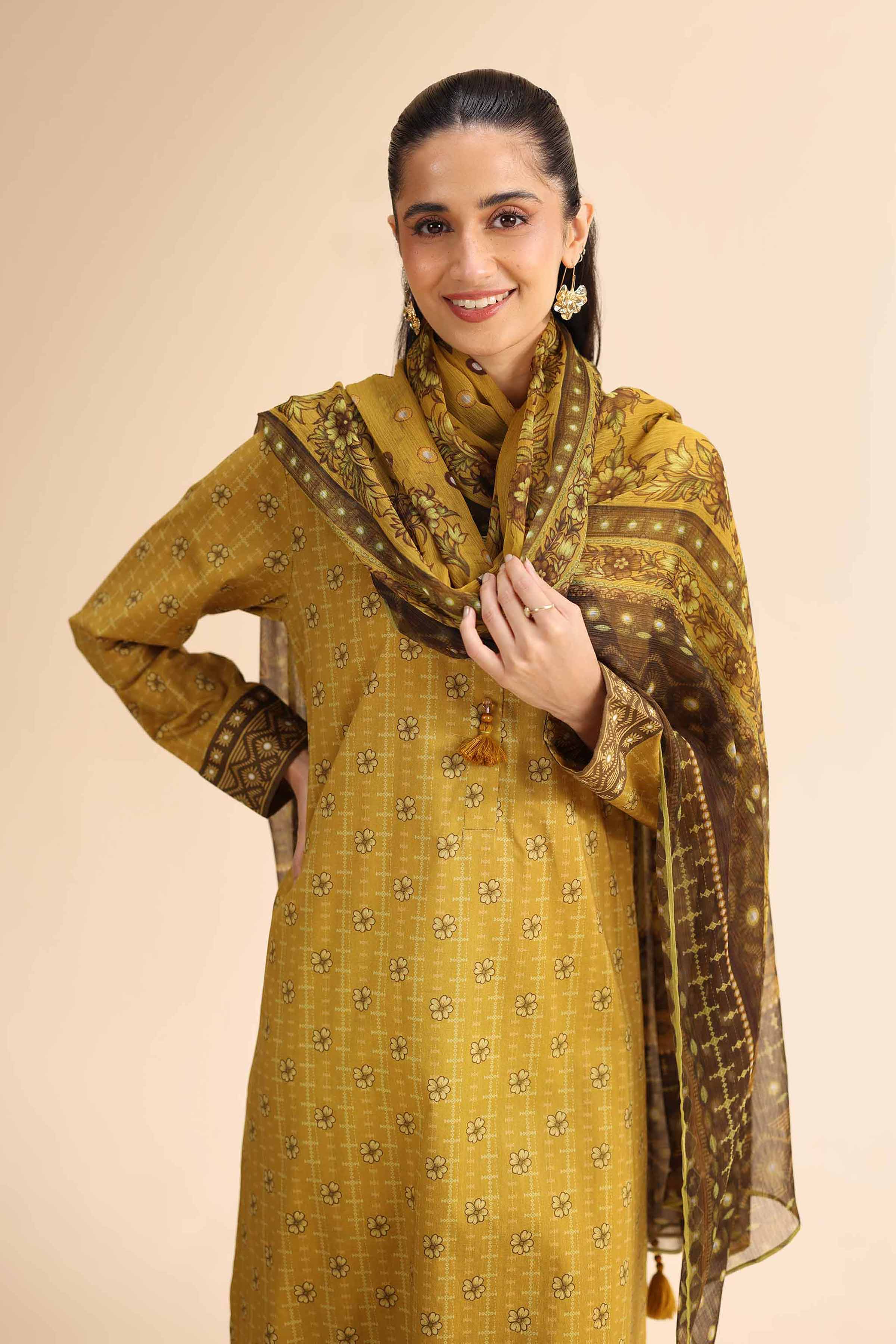 Nishat Linen 2 Piece - Printed Suit - 42501035 Digital Printed Lawn Eid Edition 2025 - Image 2