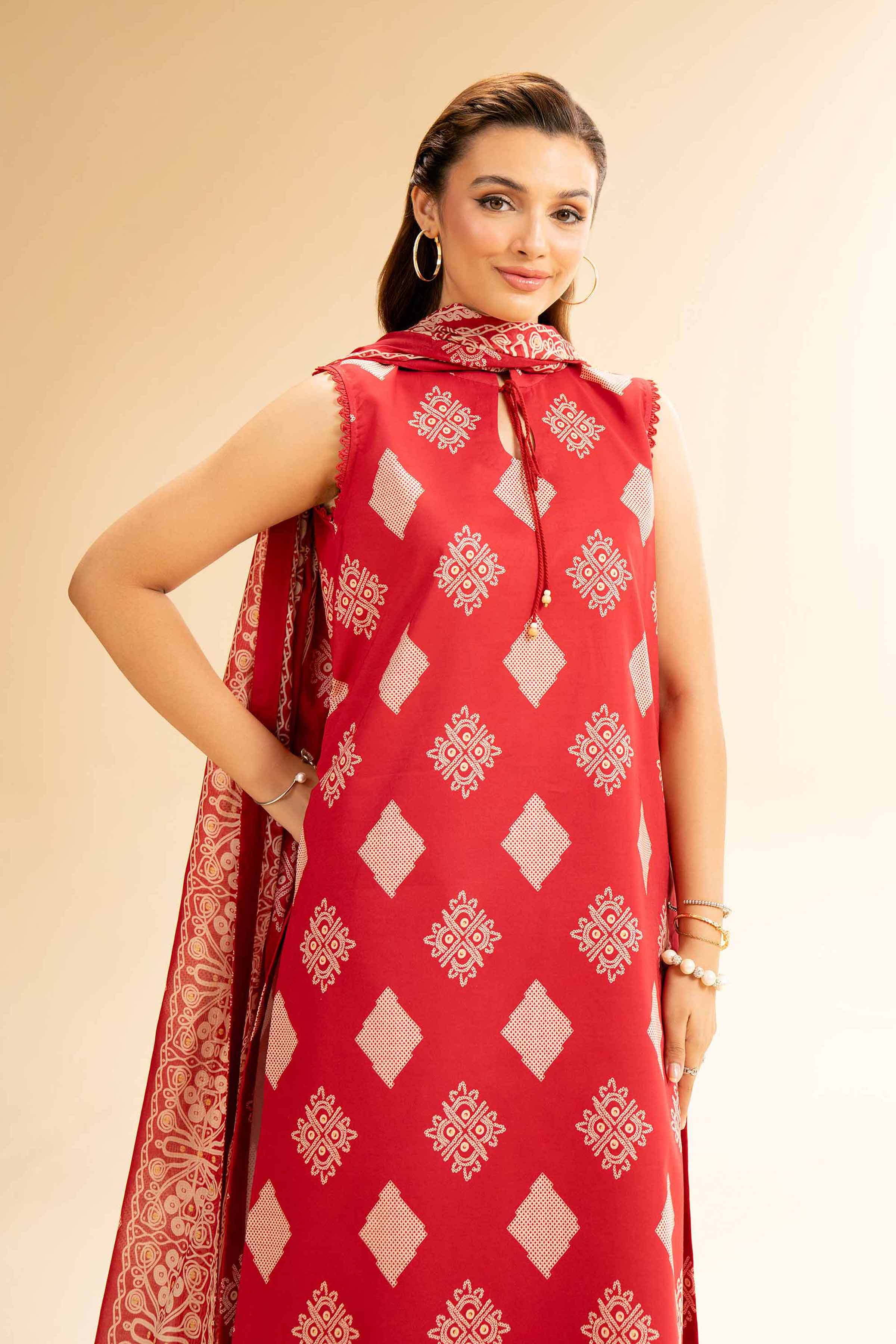 Nishat Linen 2 Piece - Printed Suit - 42501532 Digital Printed Lawn Eid Edition 2025 - Image 2