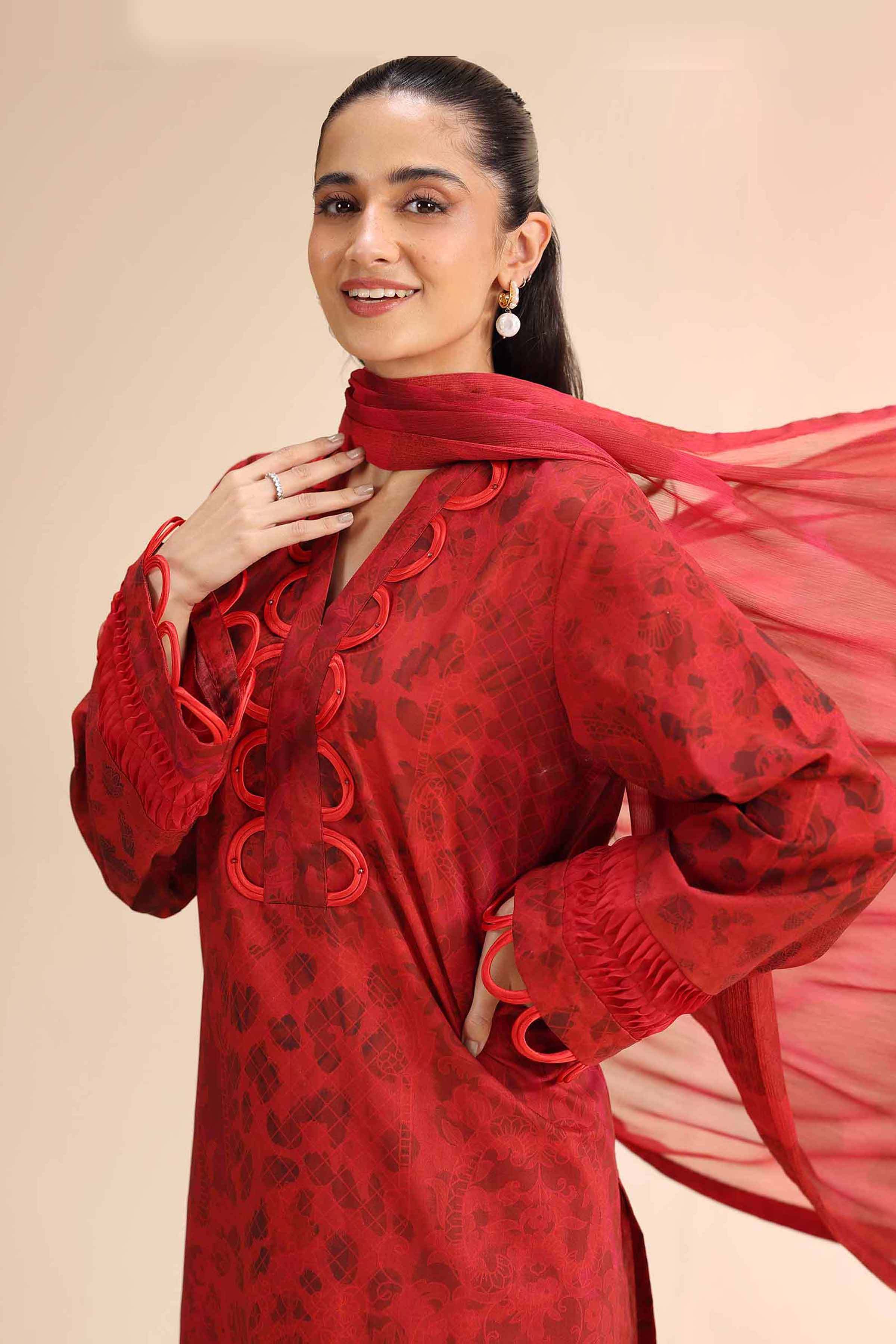 Nishat Linen 3 Piece - Digital Printed Embroidered Suit - 42501055 Spring Summer Prints 2025