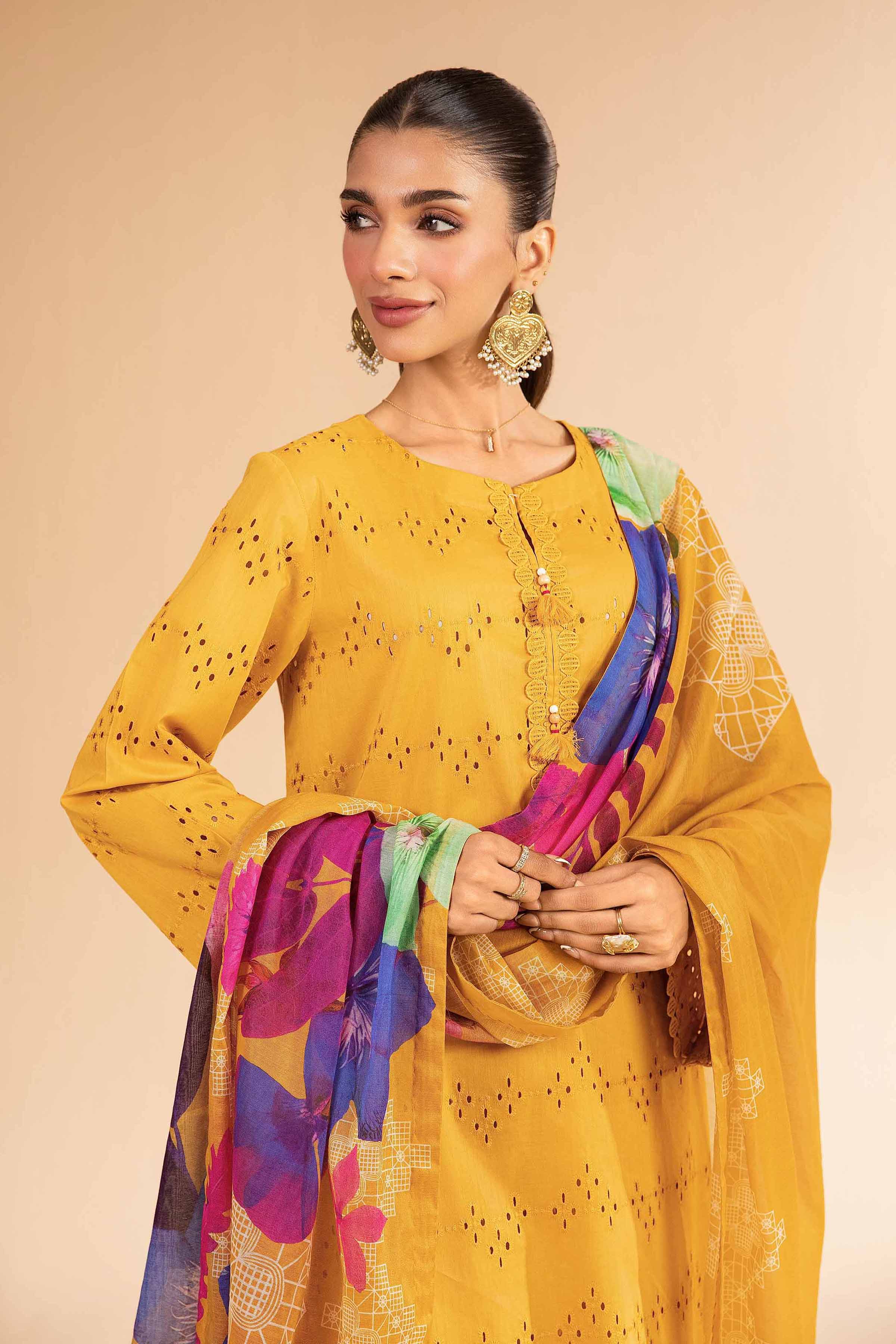Nishat Linen 3 Piece - Digital Printed Suit - 42501890 Digital Printed Lawn Eid Edition 2025 - Image 2