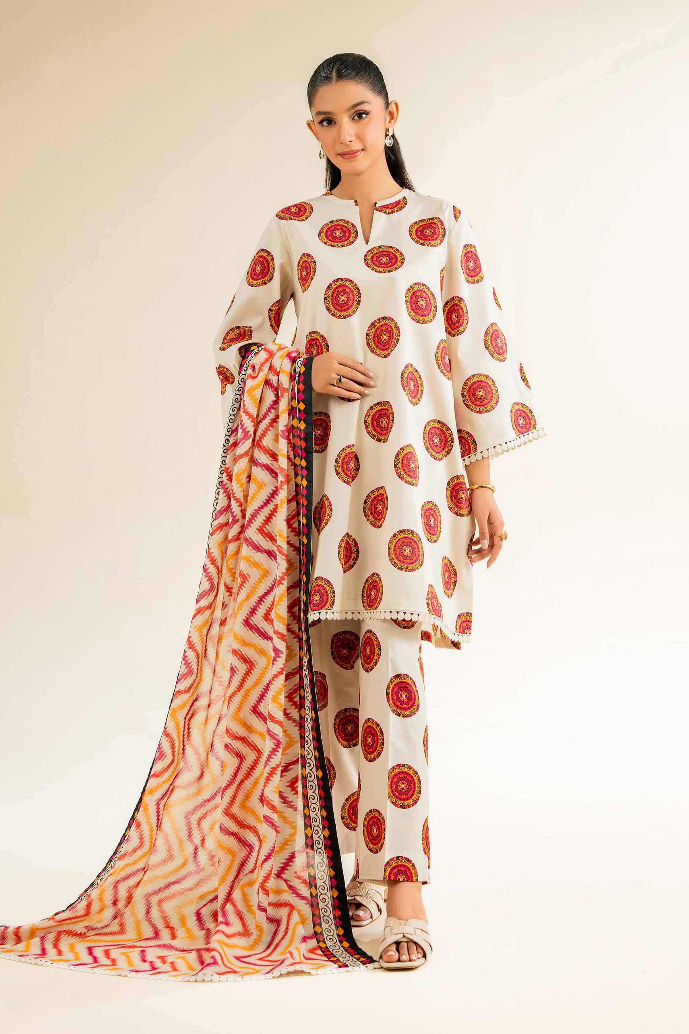 Nishat Linen 3 Piece - Printed Suit - 42501062 Spring Summer Prints 2025