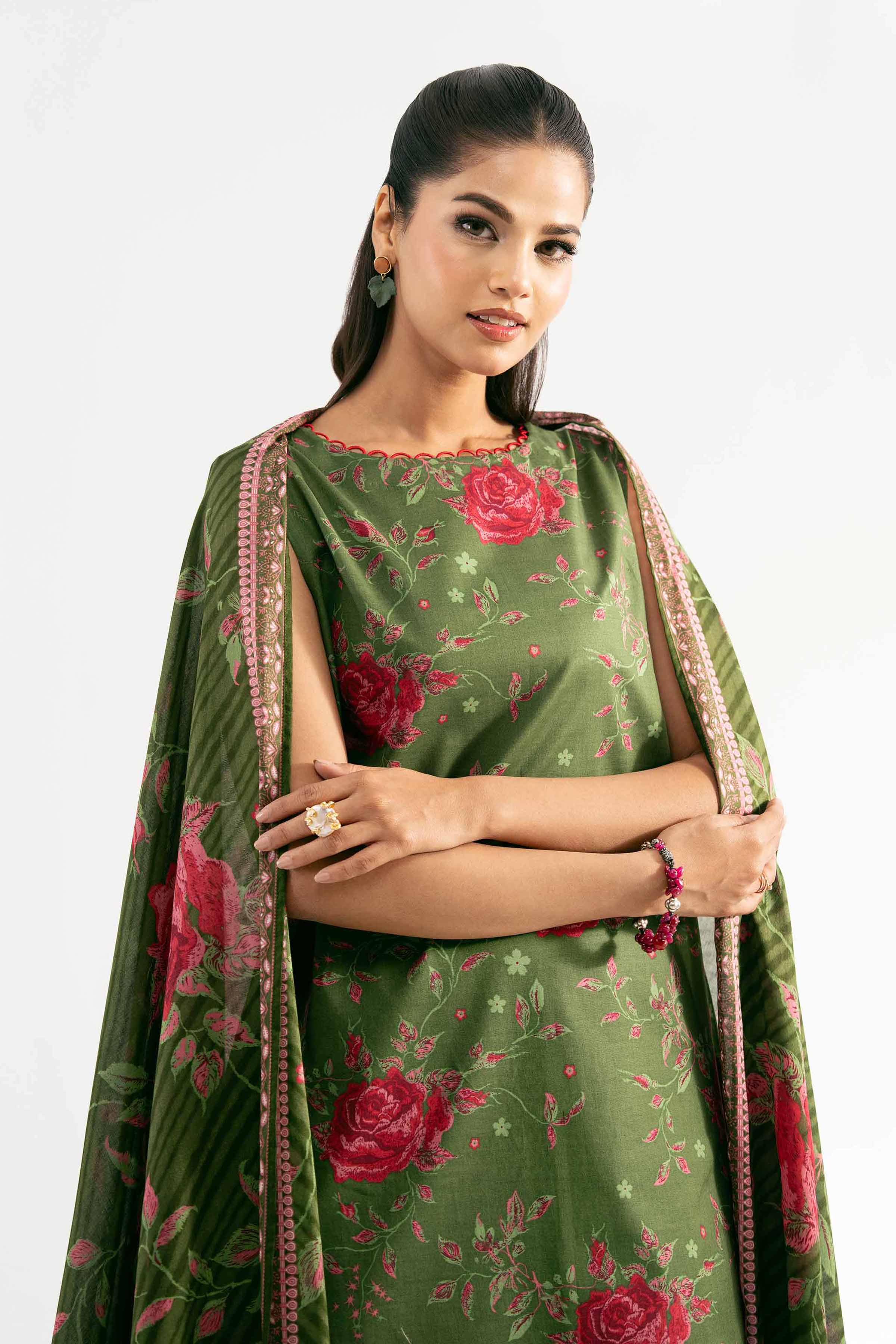 Nishat Linen 3 Piece -  Printed Suit - 42501945 Digital Printed Lawn Eid Edition 2025 - Image 2