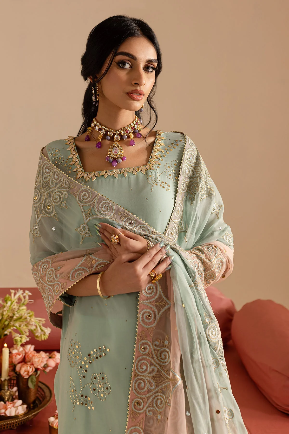 Nureh MK-11 Mukeshkari Luxe Chiffon 2025 - Image 2