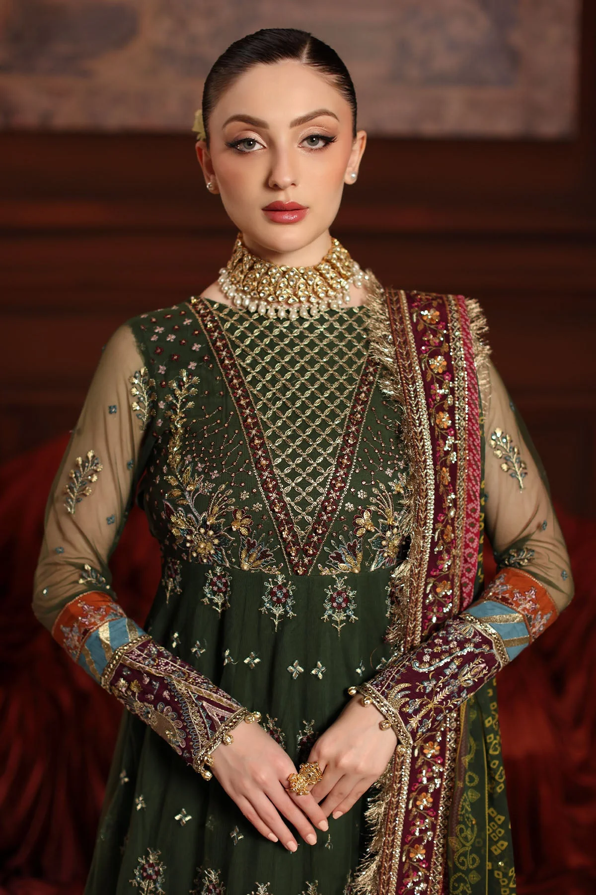 Nureh NL-89 Alfaaz Chiffon Luxe 2025 - Image 2