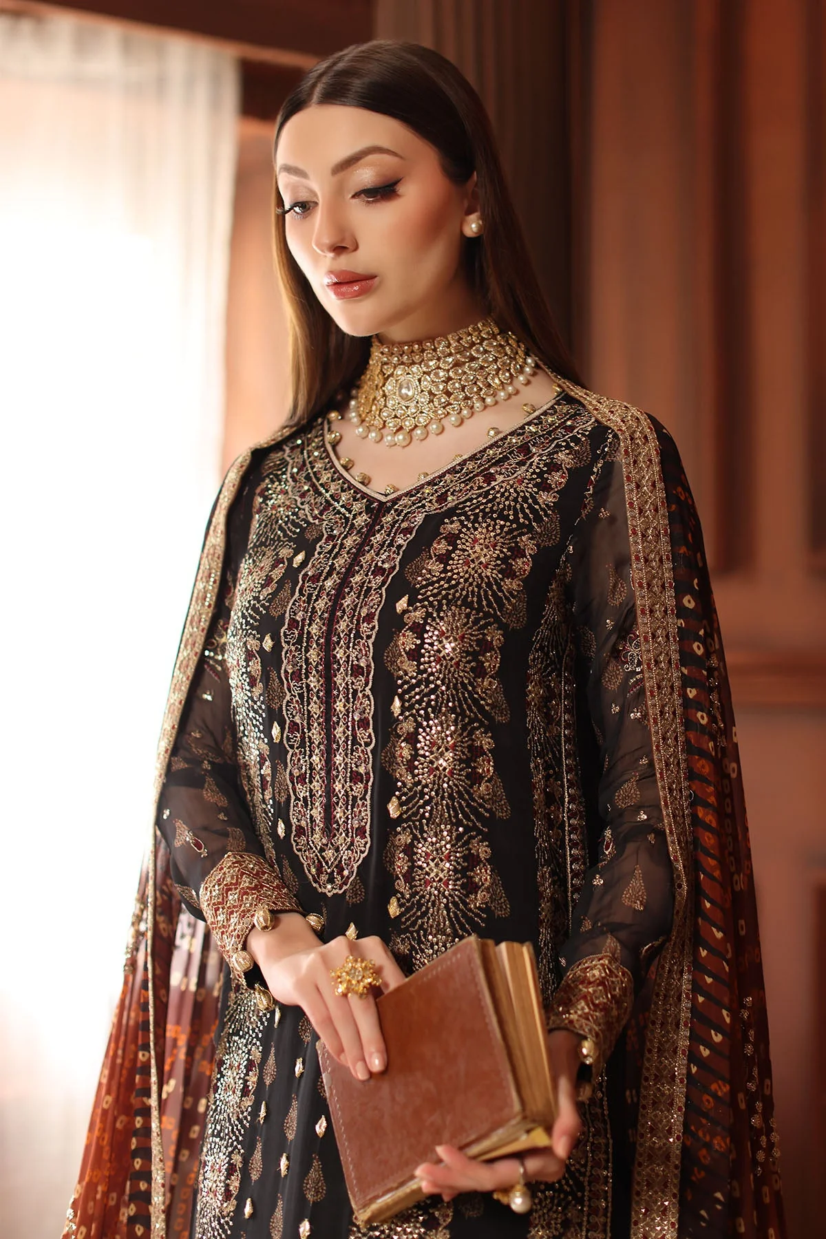 Nureh NL-93 Alfaaz Chiffon Luxe 2025 - Image 2