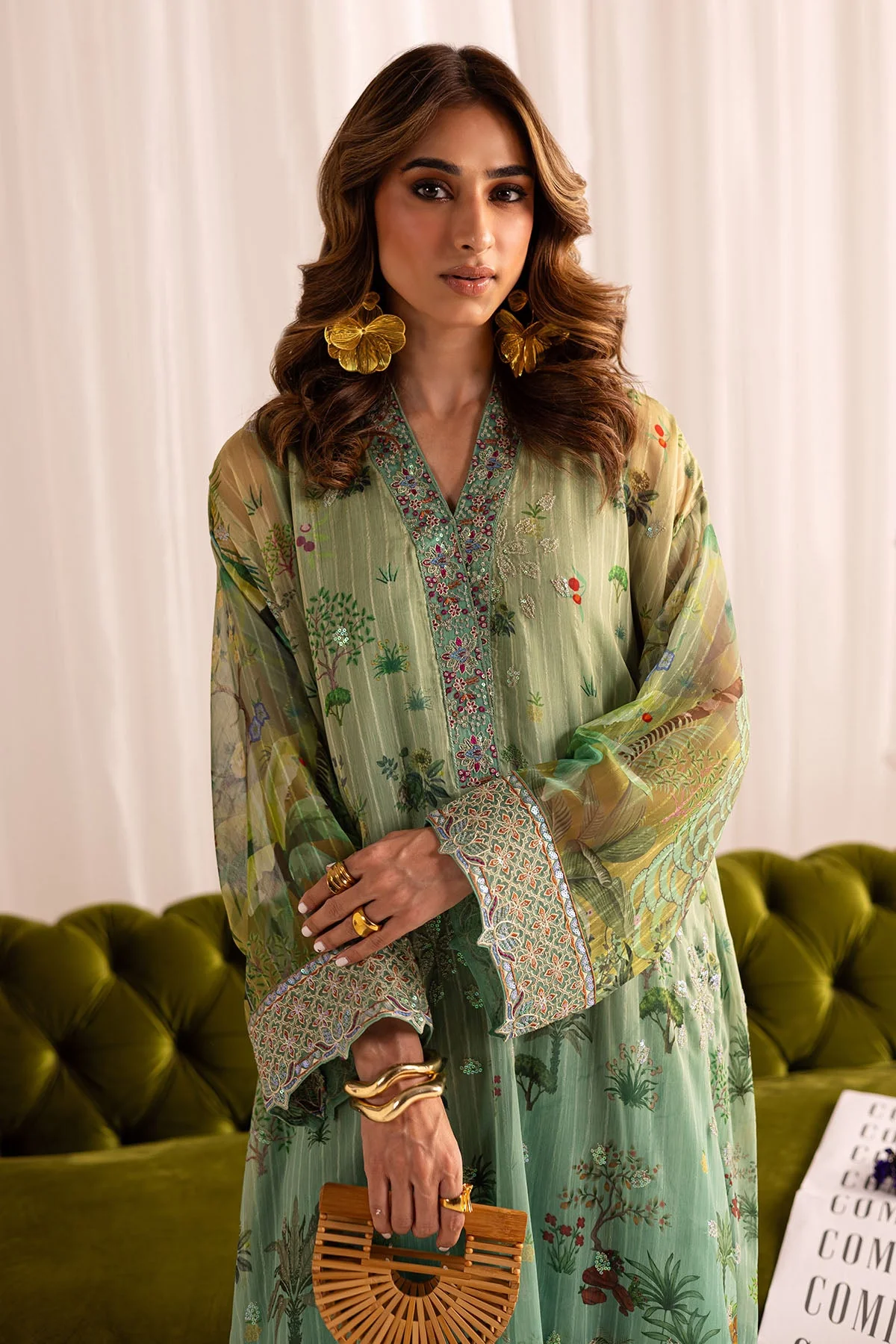 Nureh NP-659 Fancy Formal Prets 2025 - Image 2
