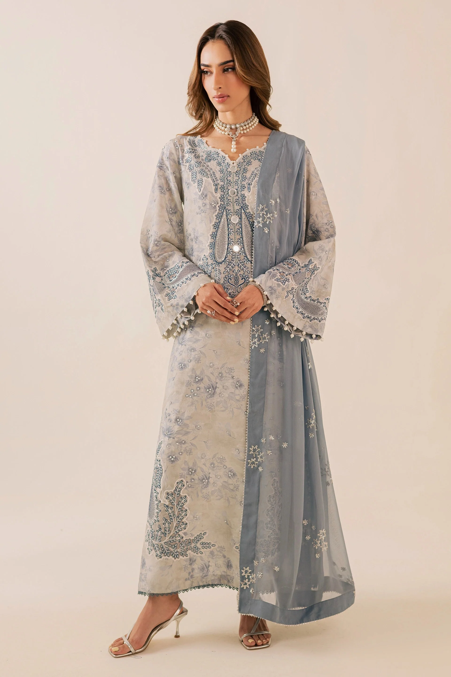 Nureh NP-745 Fancy Formal Pret 2026 - Image 2