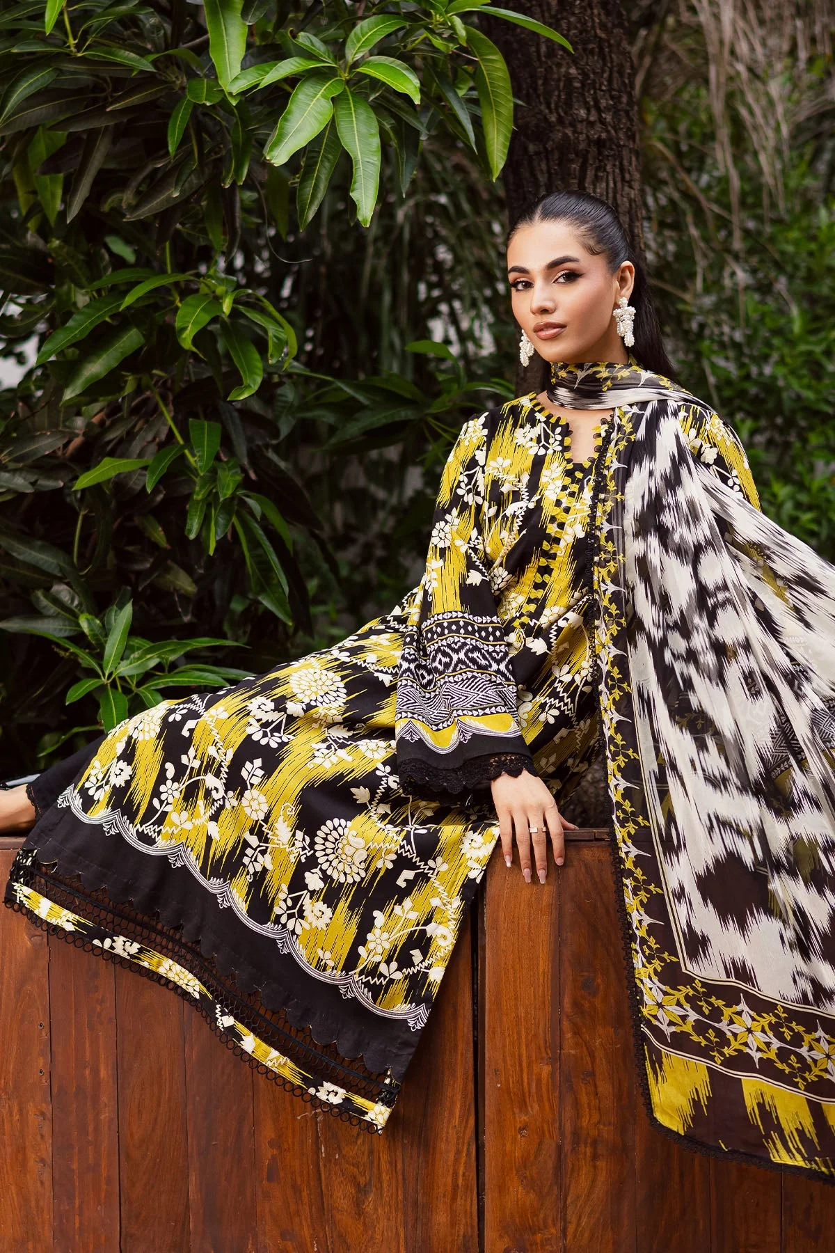 Nureh SP-168 Signature Printed Linen 2025 - Image 2