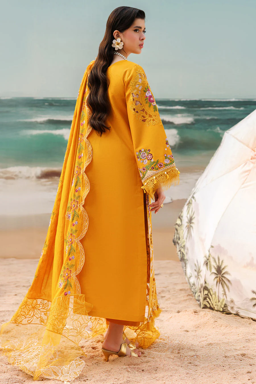 Parishay MN-08 Monaco Luxury Lawn 2026 - Image 2