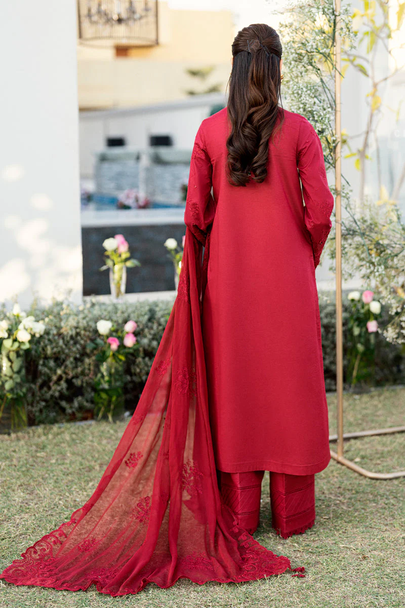 Qalamkar CS-02 Lera Chikankari Eid Edit 2025 - Image 2