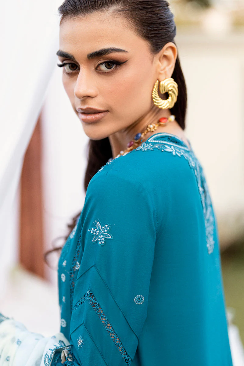 Qalamkar CS-07 Alyana Chikankari Eid Edit 2025 - Image 2