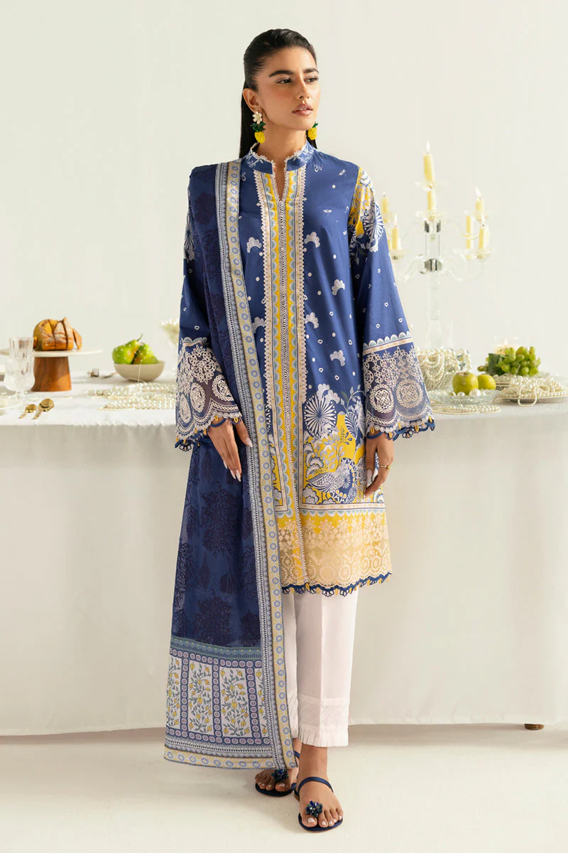 Qalamkar PQ-02 Hina  Q Prints Vol 2 2025