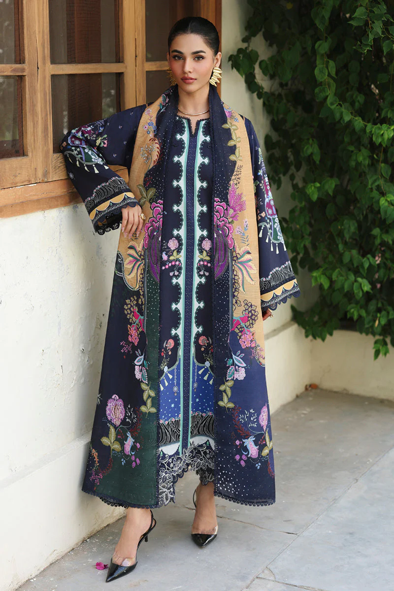 Qalamkar QW-04 (A) Allan QPrints Winter Collection 2025