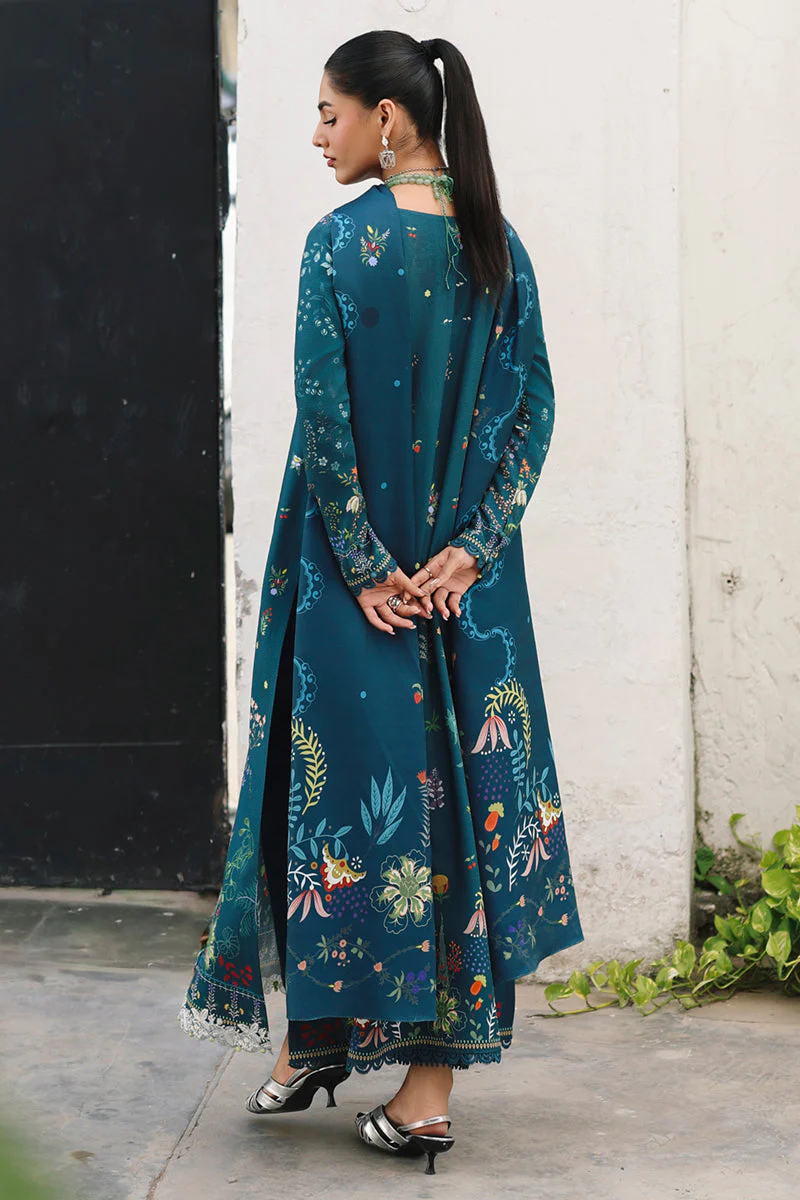 Qalamkar QW-05 (B) Amiel QPrints Winter Collection 2025 - Image 2