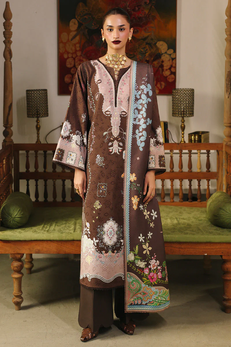Qalamkar QW-09 (B) Rabella QPrints Winter Collection 2025