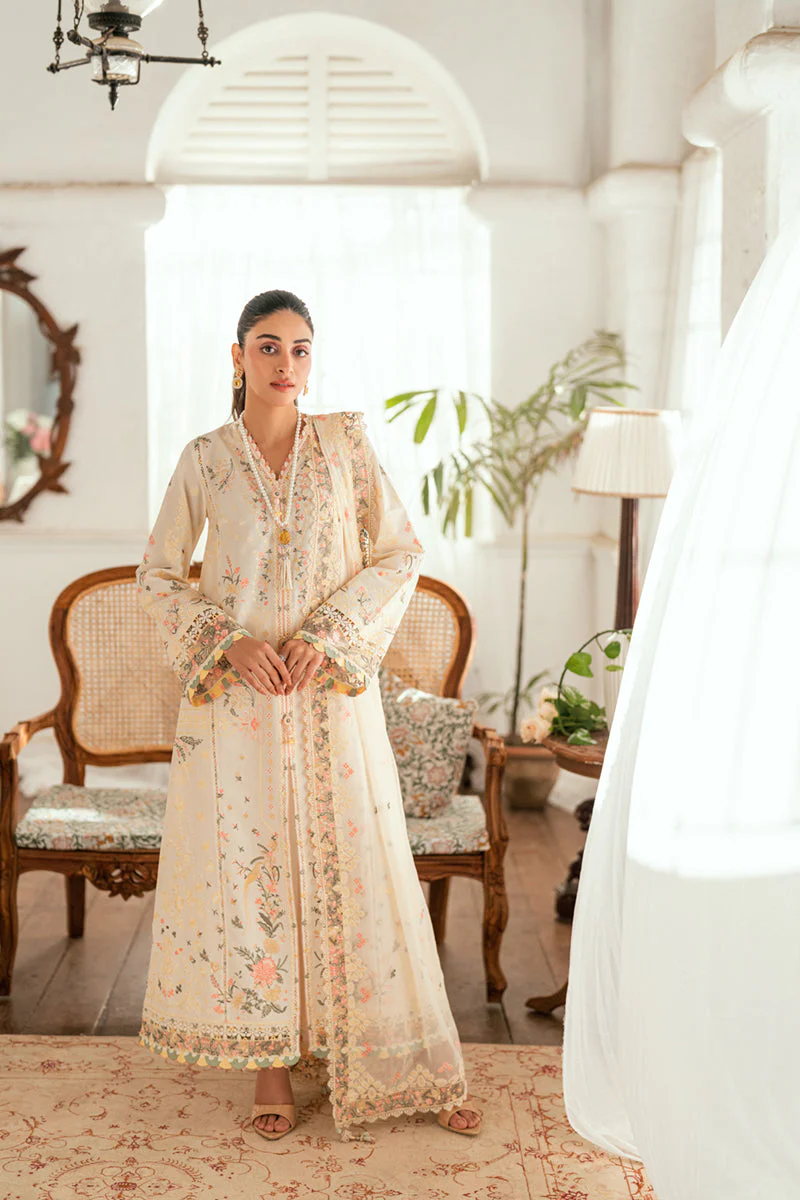 Qalamkar SB-01 Rina Luxury Lawn Eid Edit 2025